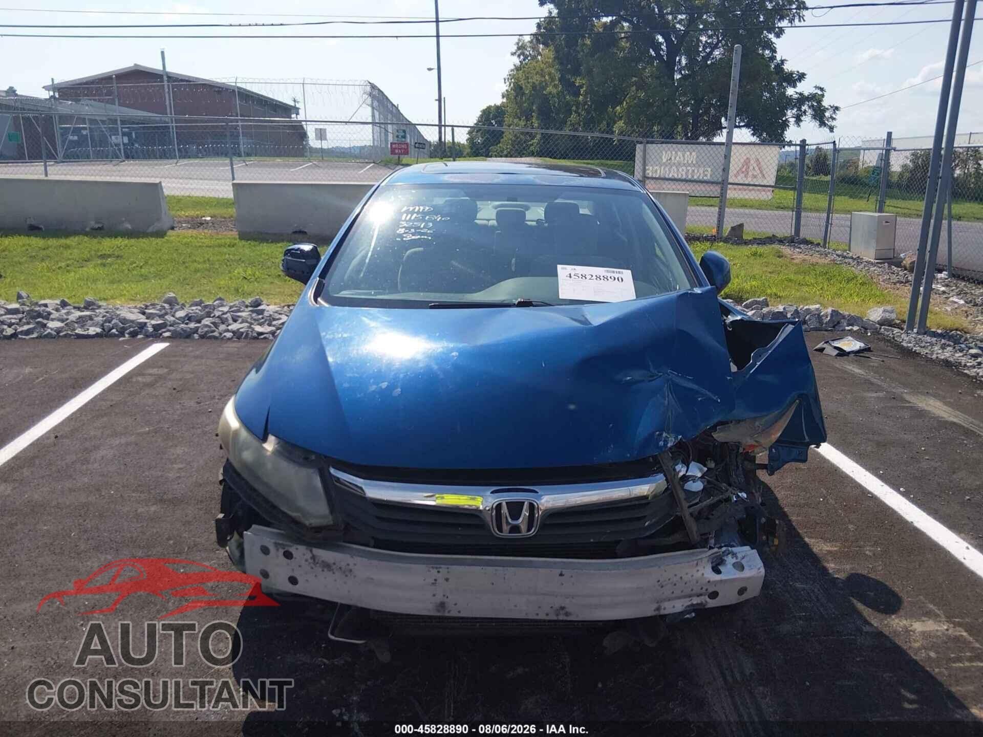 HONDA CIVIC 2012 - 2HGFB2F84CH532513