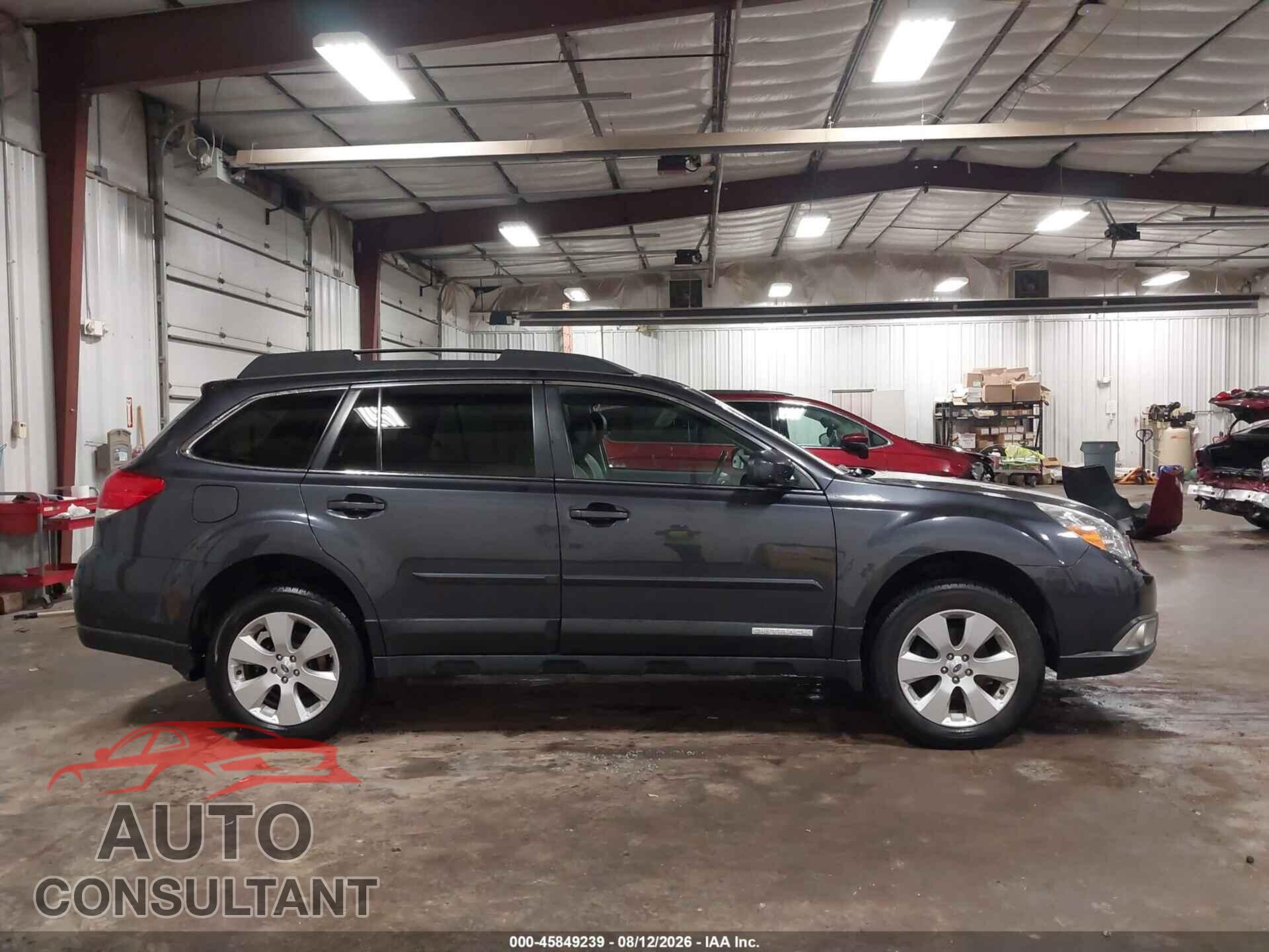 SUBARU OUTBACK 2012 - 4S4BRCKC9C3243621
