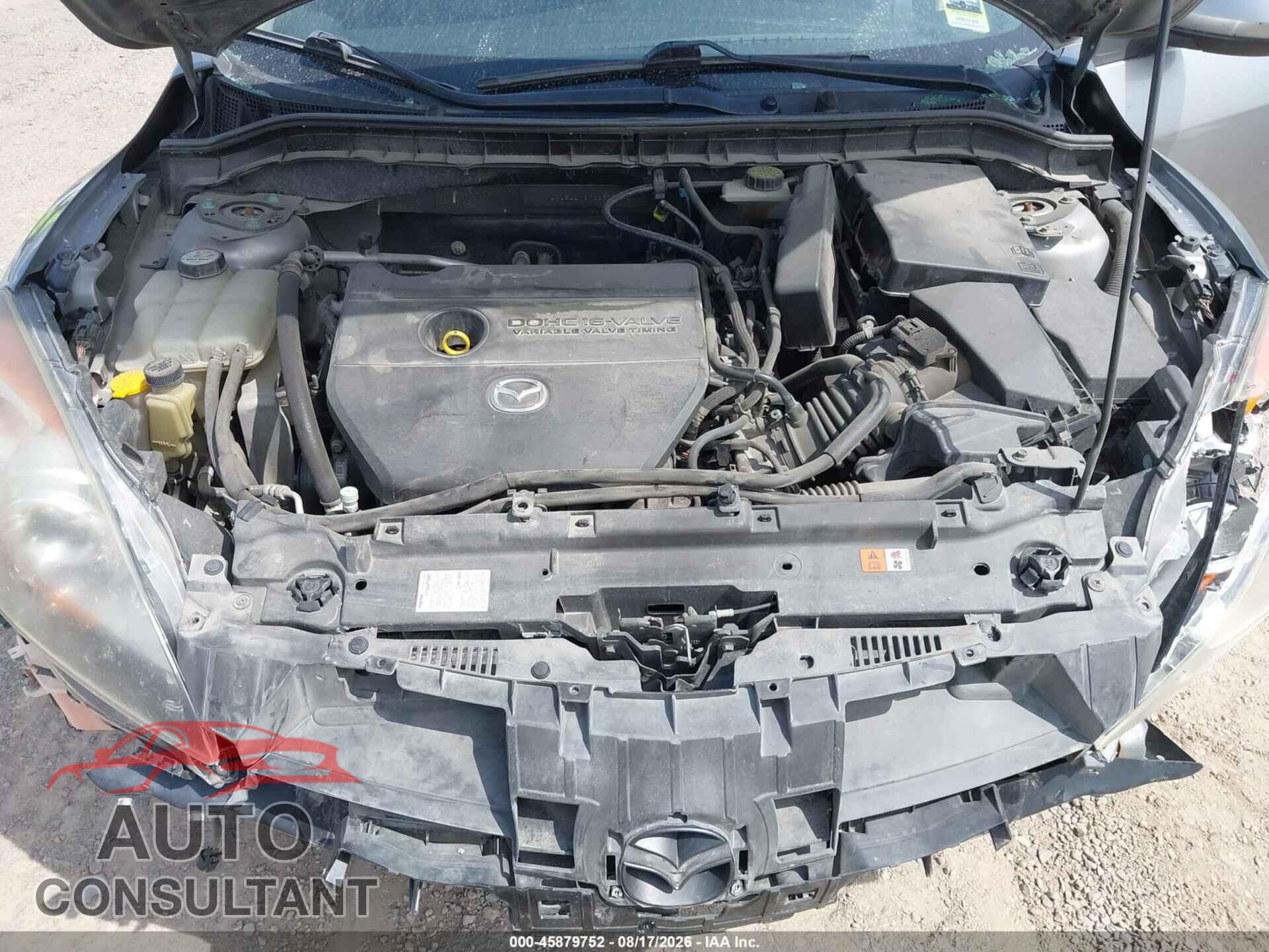MAZDA MAZDA3 2012 - JM1BL1W67C1505825