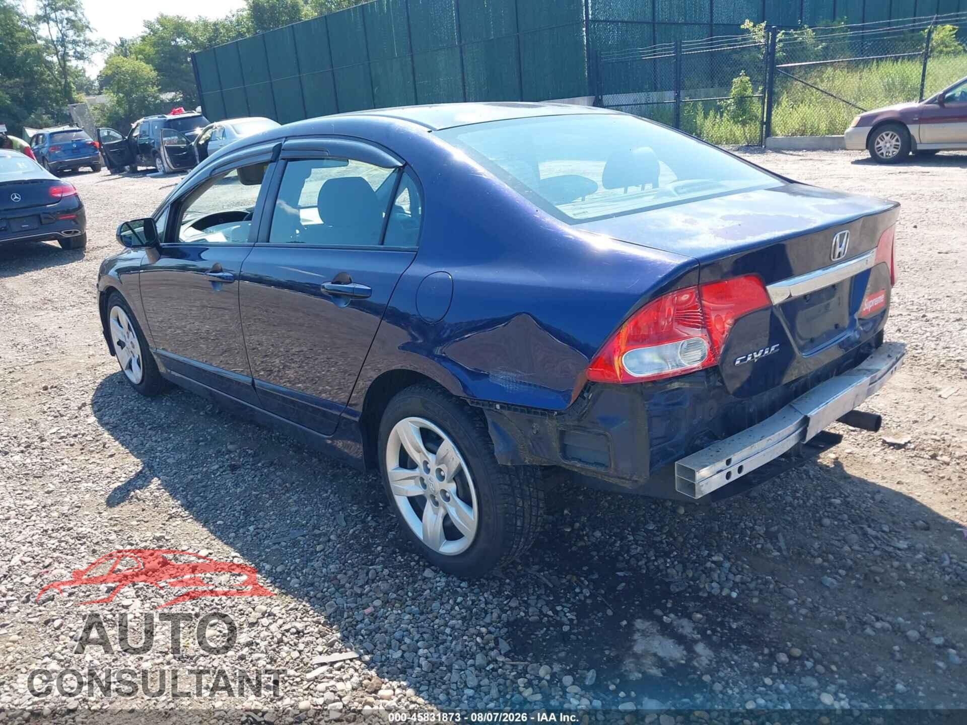 HONDA CIVIC 2011 - 2HGFA1F54BH550124
