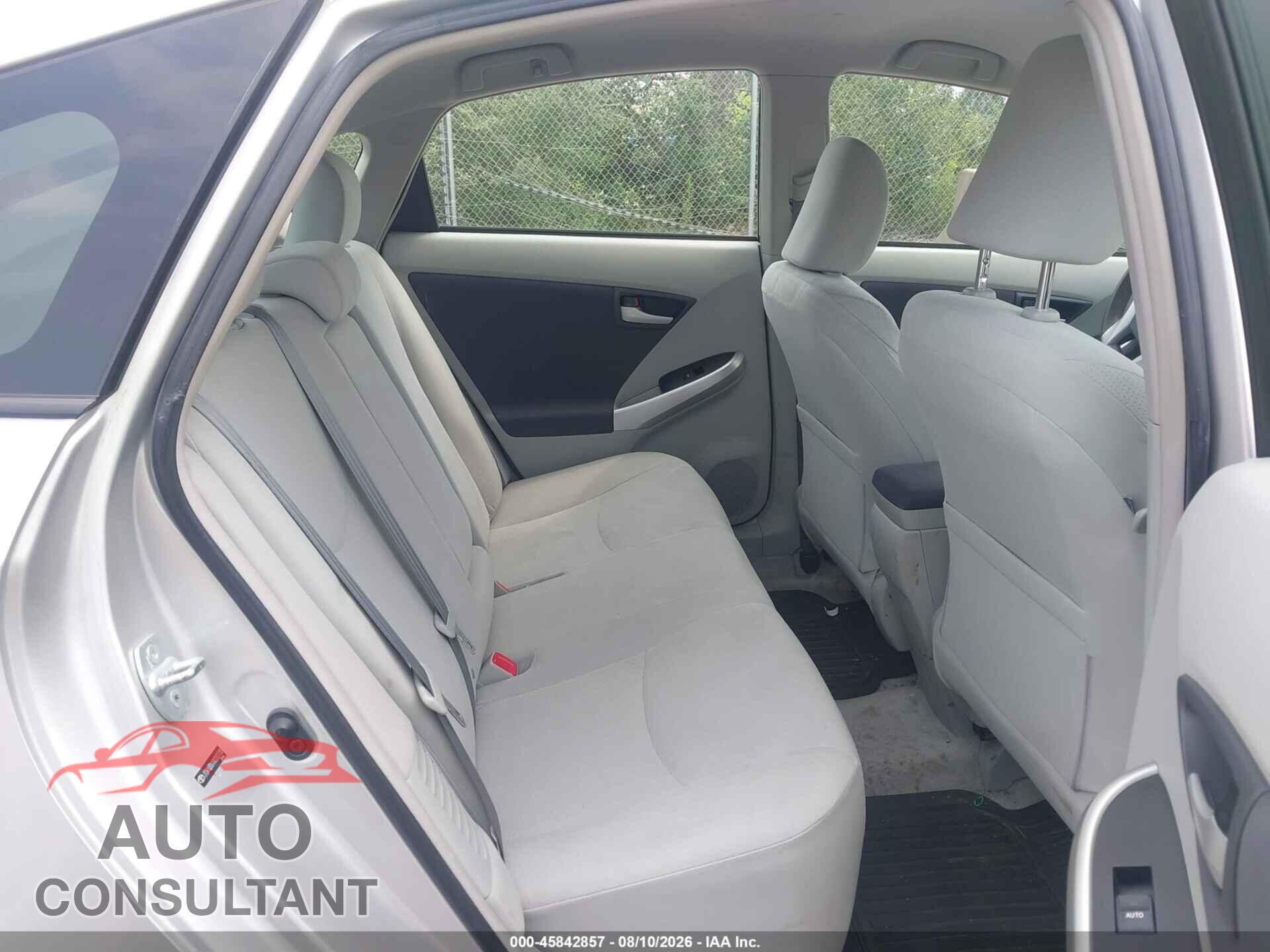 TOYOTA PRIUS 2010 - JTDKN3DU1A0202730