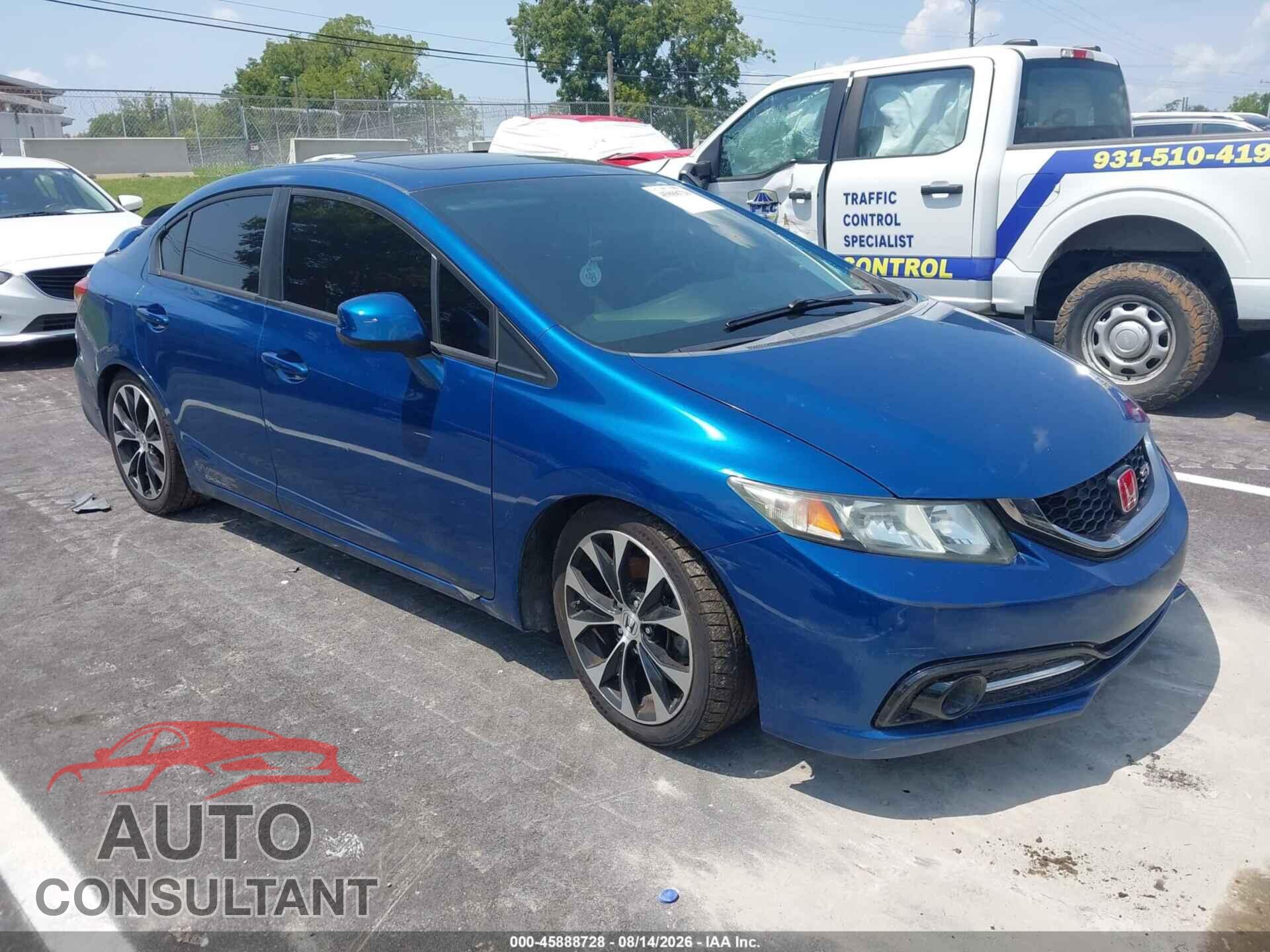 HONDA CIVIC 2013 - 2HGFB6E56DH704816