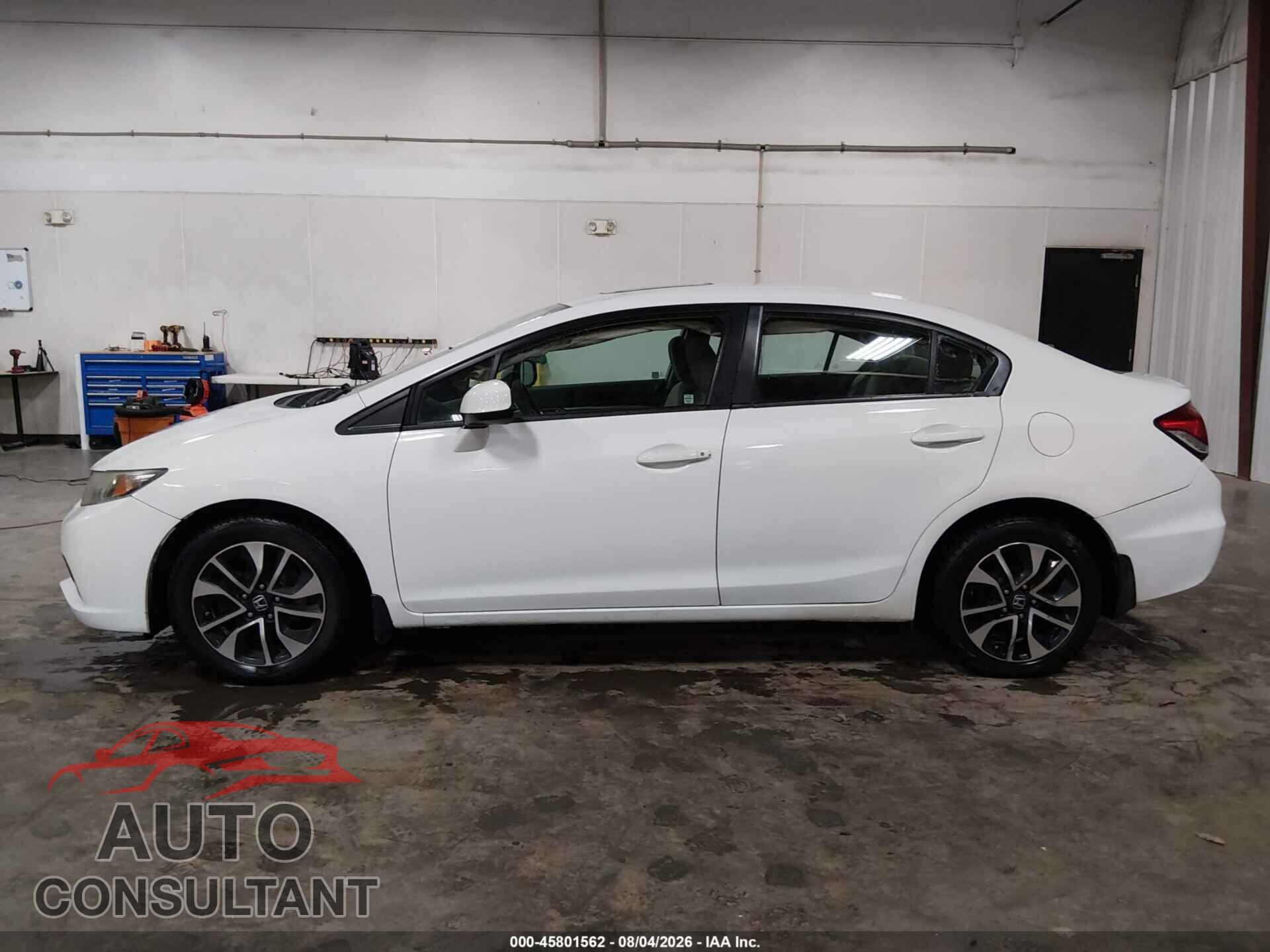 HONDA CIVIC 2013 - 19XFB2F85DE090921