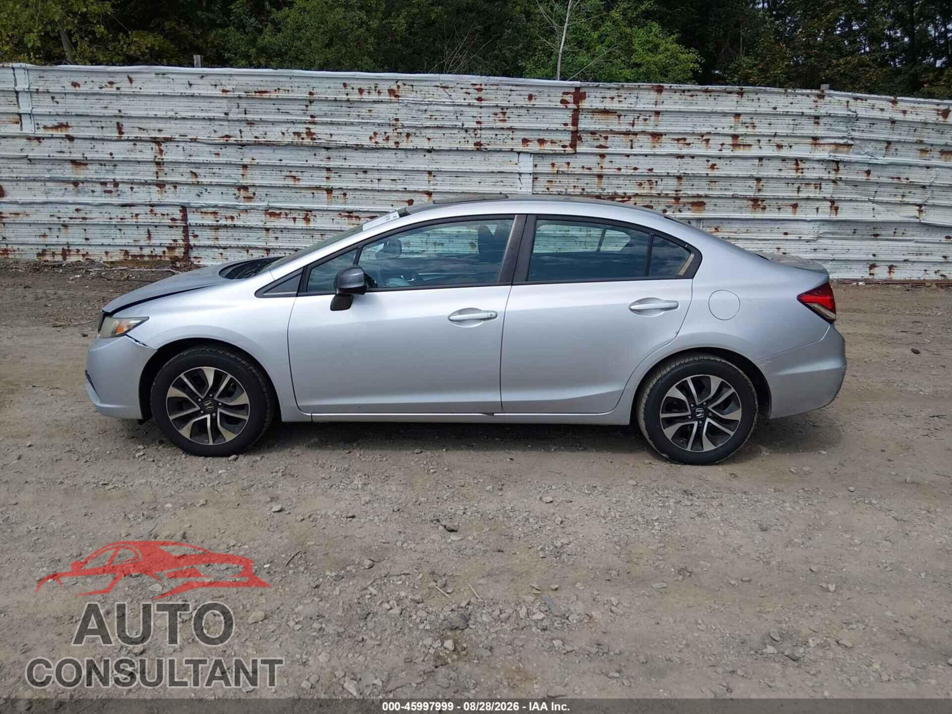 HONDA CIVIC 2013 - 19XFB2F80DE276690