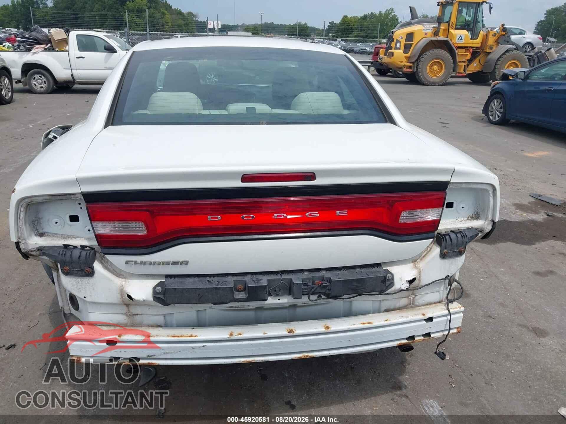 DODGE CHARGER 2012 - 2C3CDXBG1CH111343