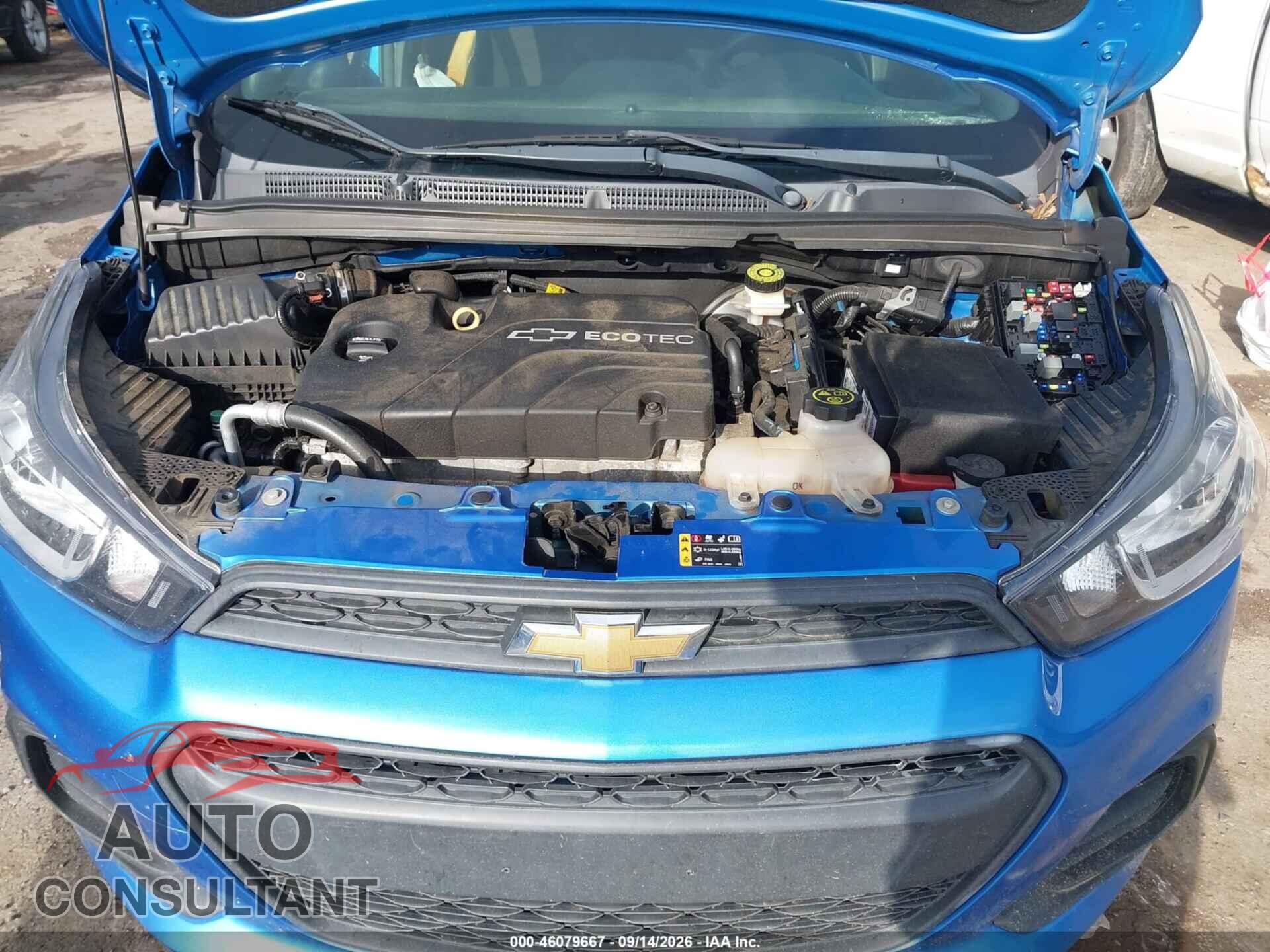 CHEVROLET SPARK 2017 - KL8CB6SA7HC811281