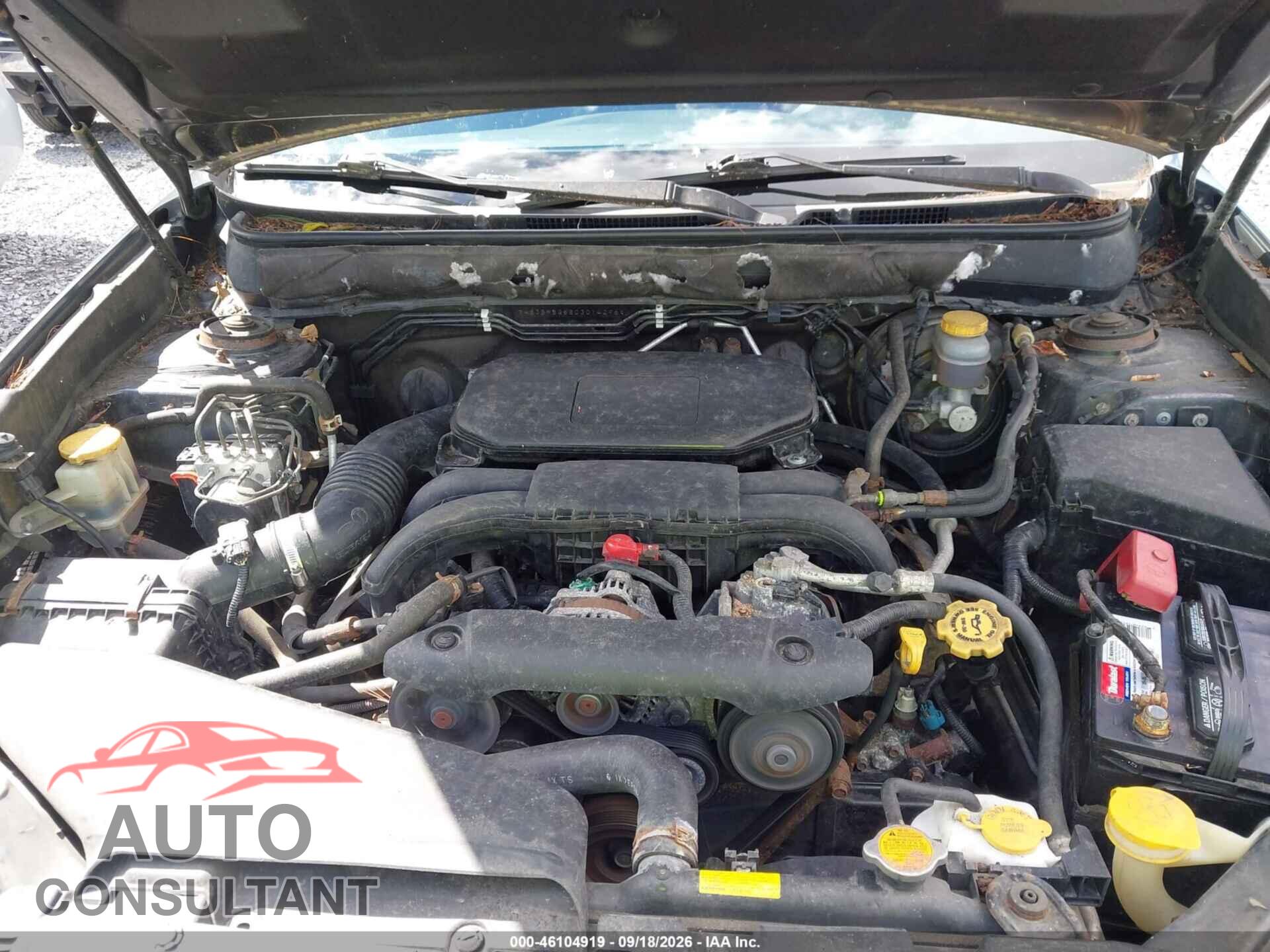 SUBARU LEGACY 2012 - 4S3BMBG68C3014296