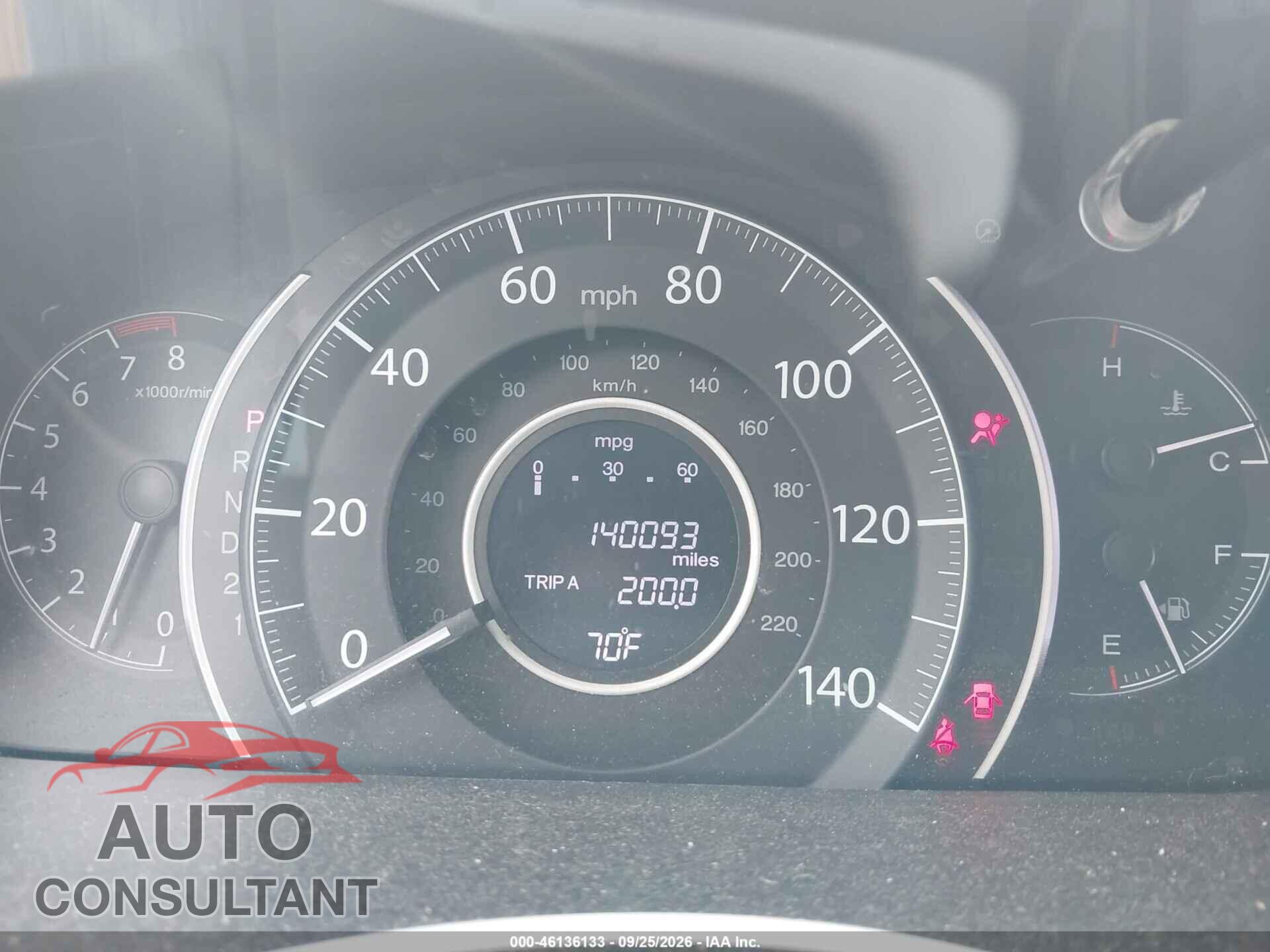 HONDA CR-V 2014 - 2HKRM4H39EH680623