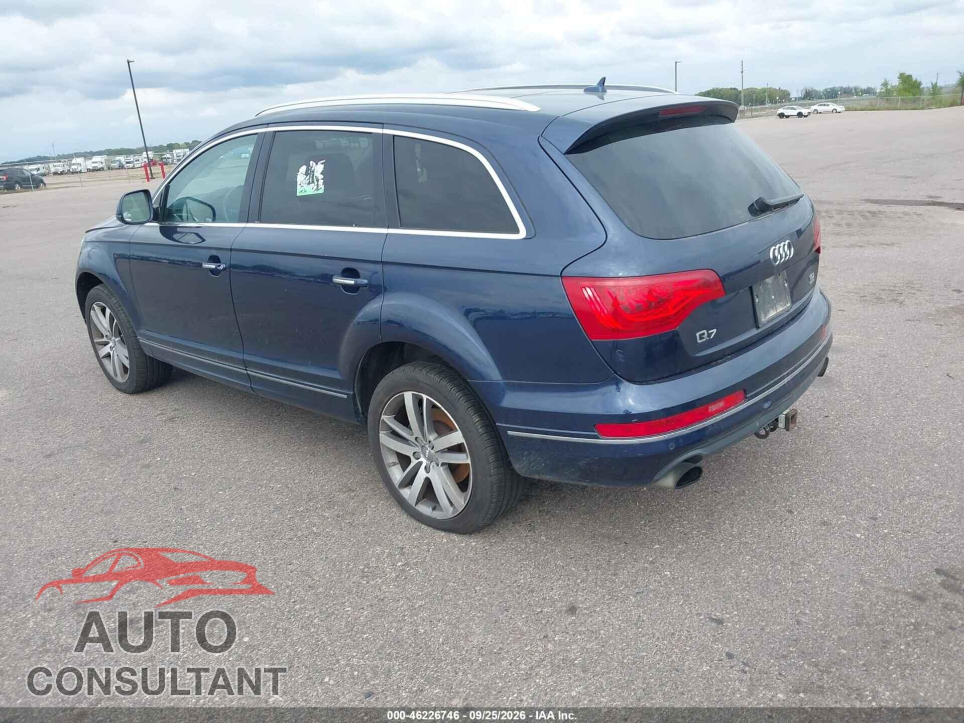 AUDI Q7 2013 - WA1LMAFE6DD012639