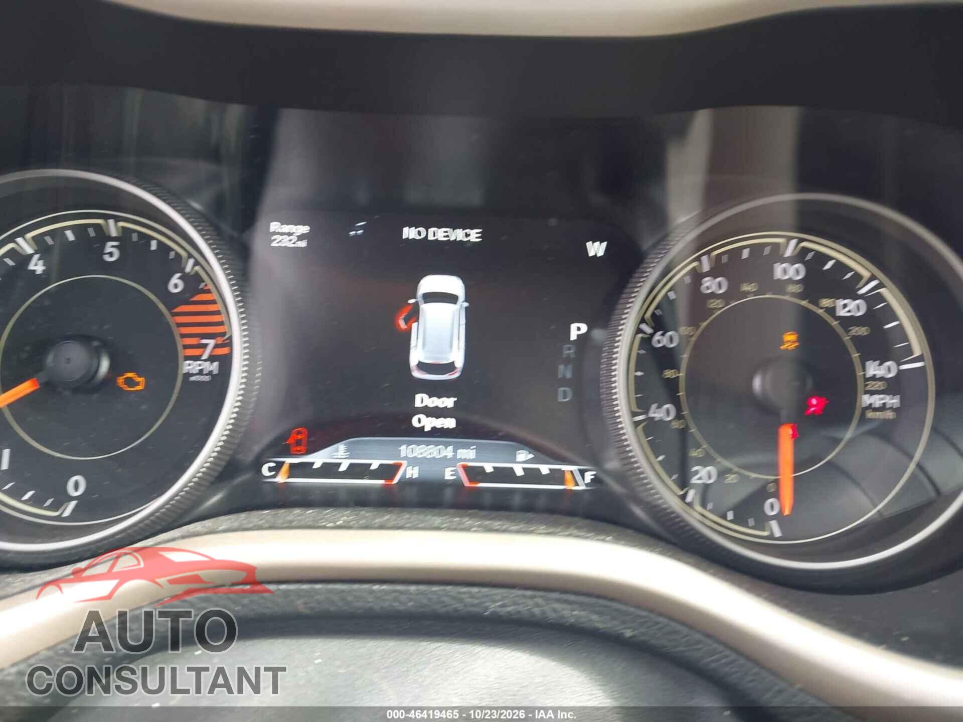 JEEP CHEROKEE 2017 - 1C4PJMDB9HW537165