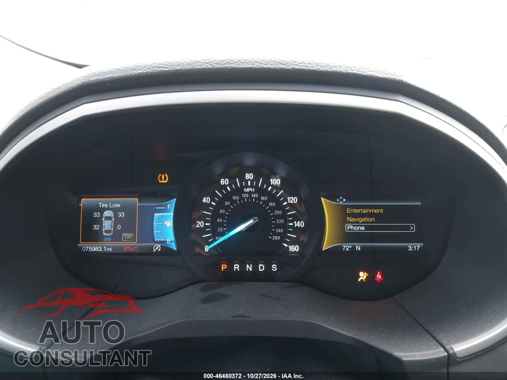 FORD EDGE 2020 - 2FMPK4J95LBB23935