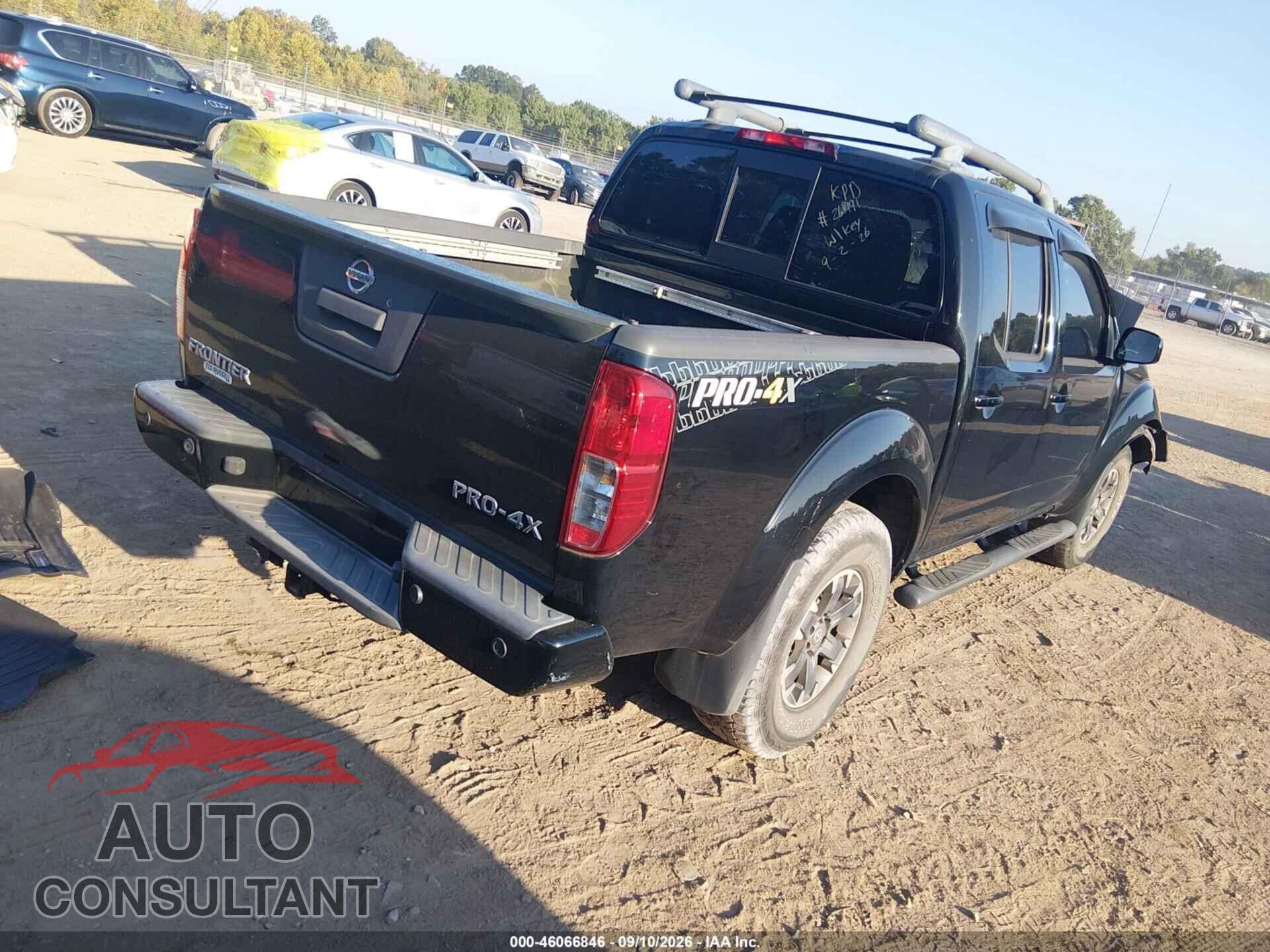 NISSAN FRONTIER 2015 - 1N6AD0EV2FN758735