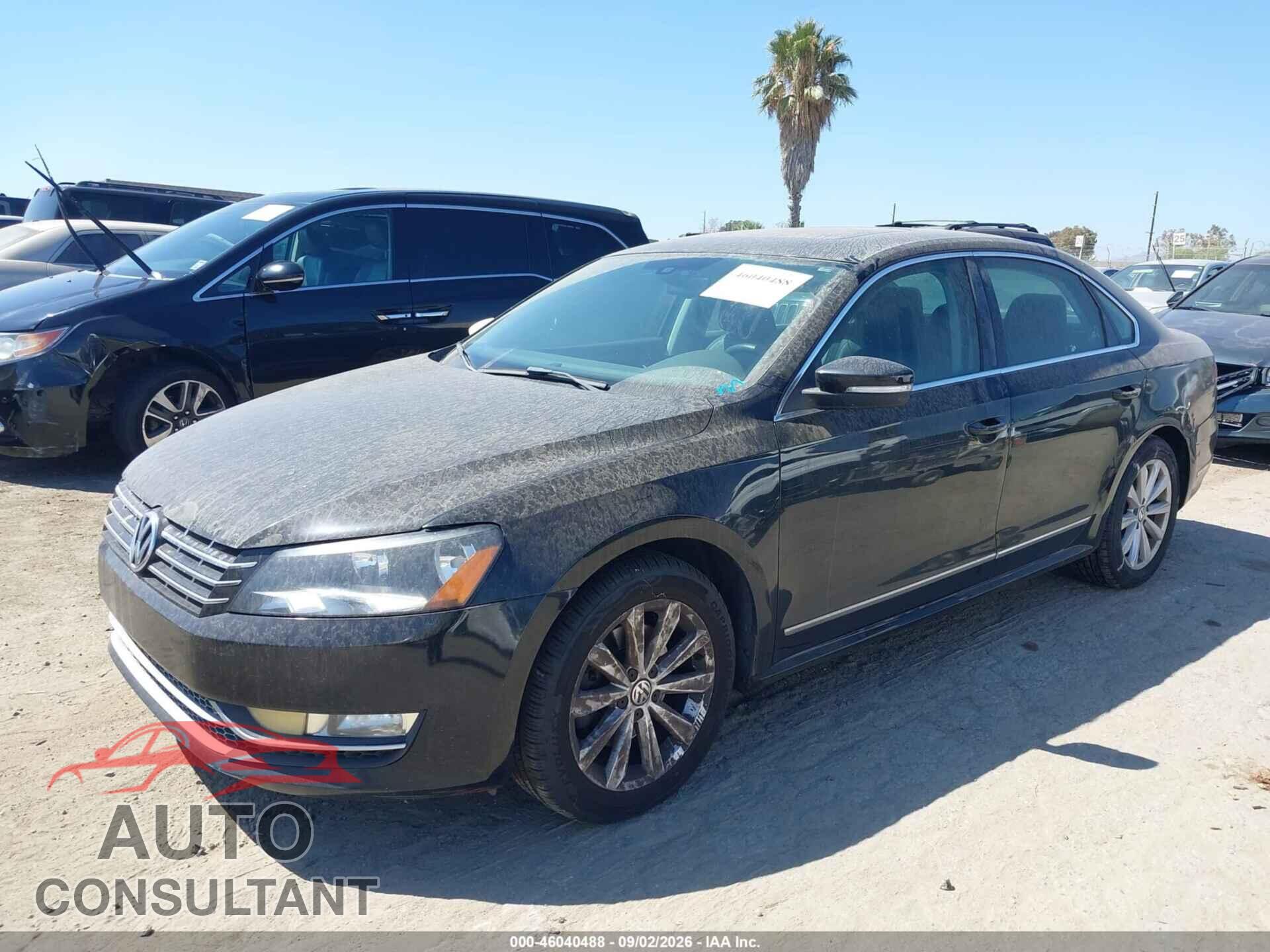 VOLKSWAGEN PASSAT 2013 - 1VWCP7A39DC071547