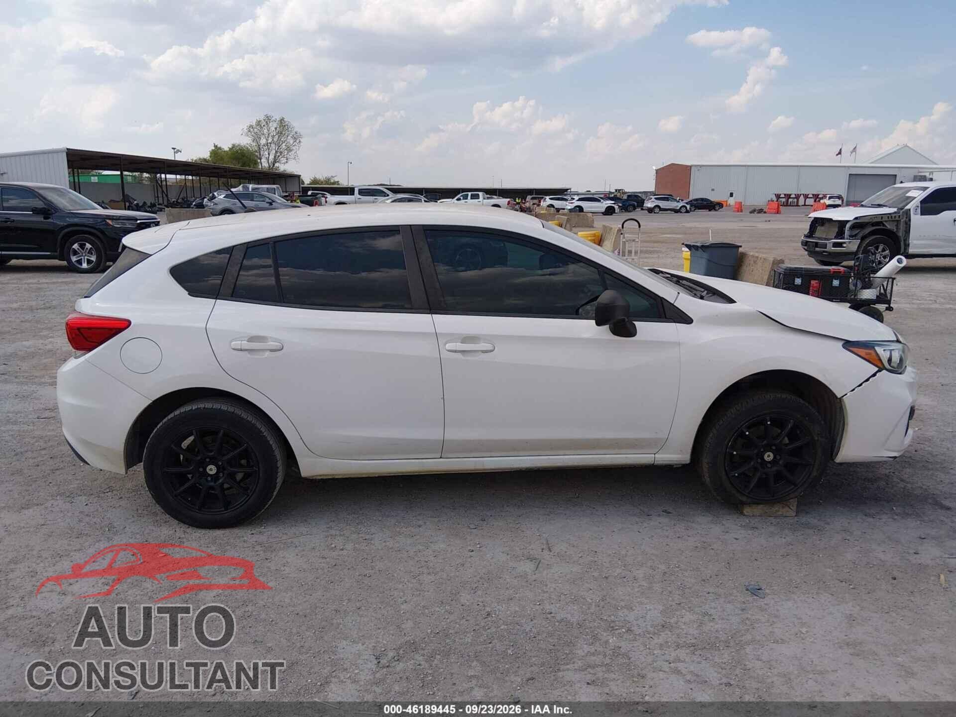 SUBARU IMPREZA 2019 - 4S3GTAB65K3702393