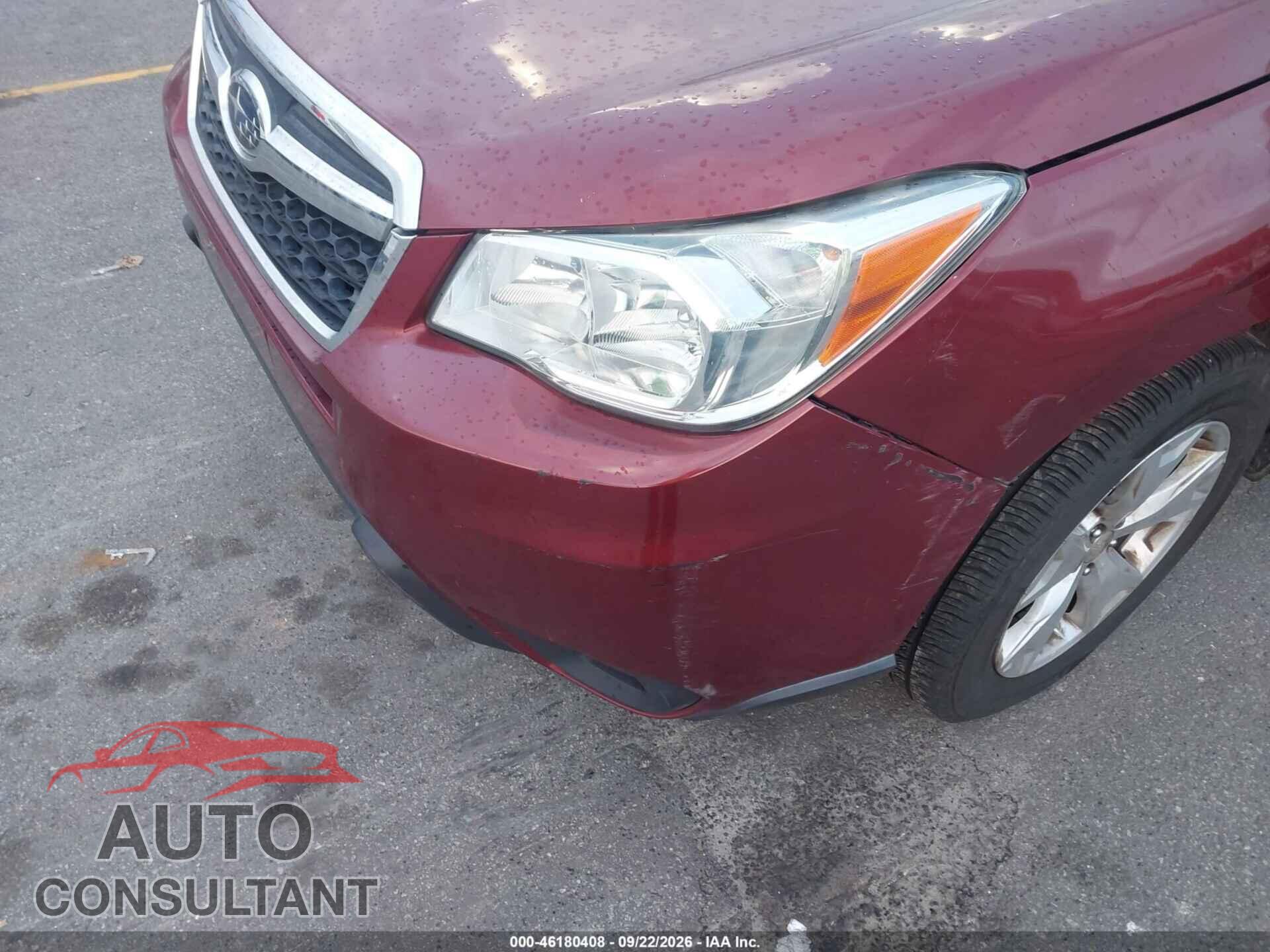 SUBARU FORESTER 2015 - JF2SJAFC4FH527161