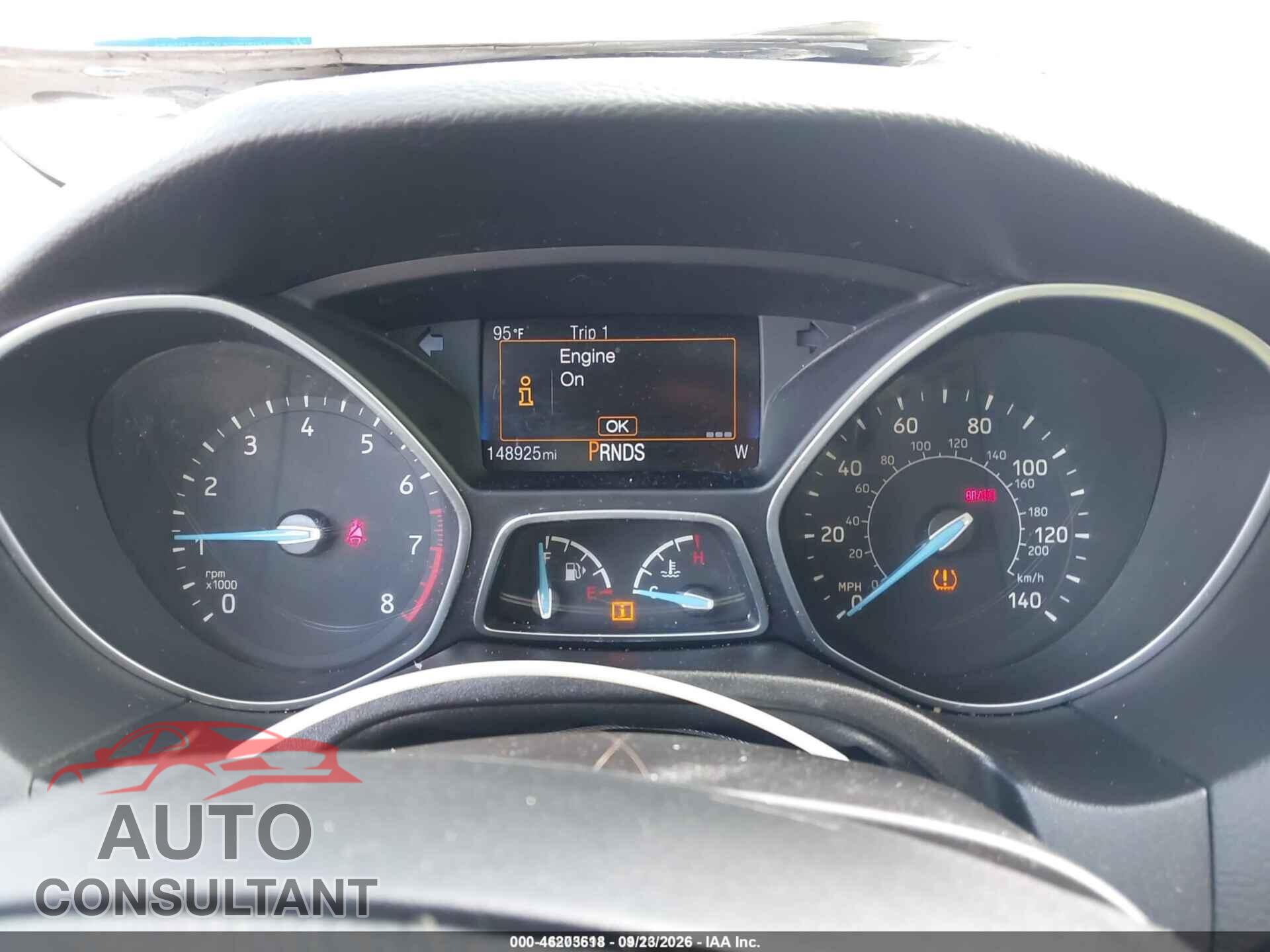 FORD FOCUS 2016 - 1FADP3F28GL202736