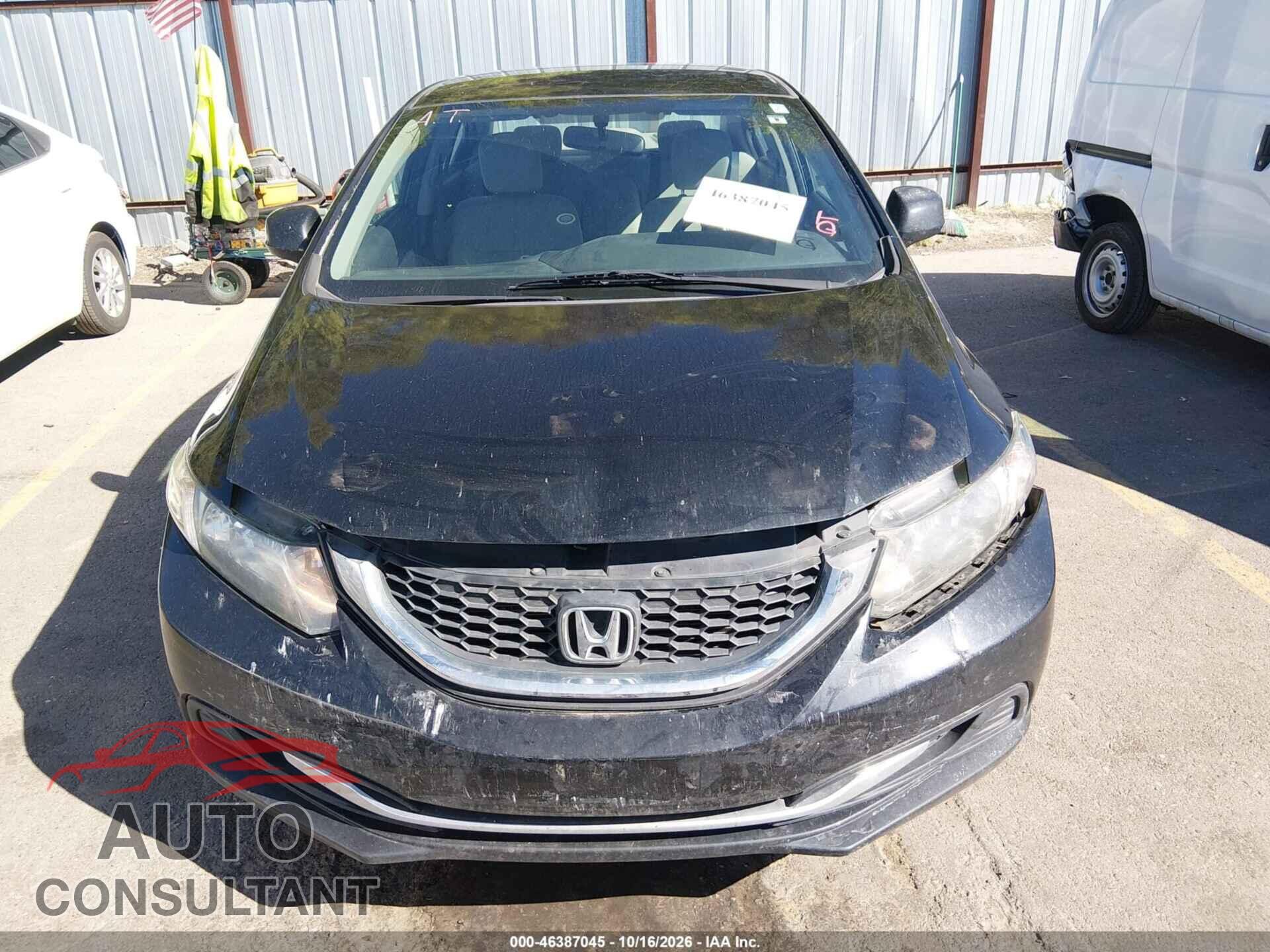 HONDA CIVIC 2013 - 19XFB2F5XDE214719