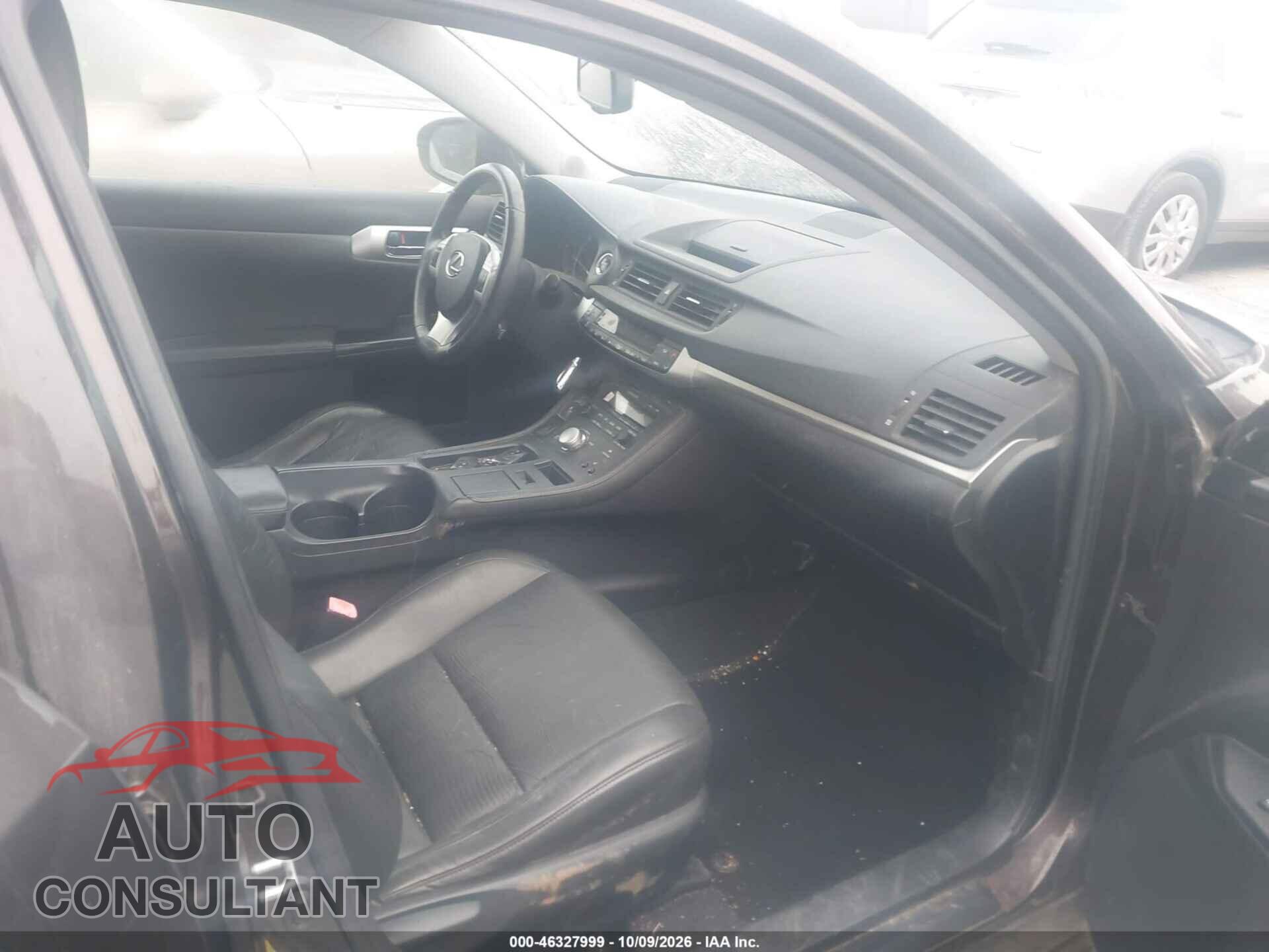 LEXUS CT 200H 2012 - JTHKD5BH6C2063432