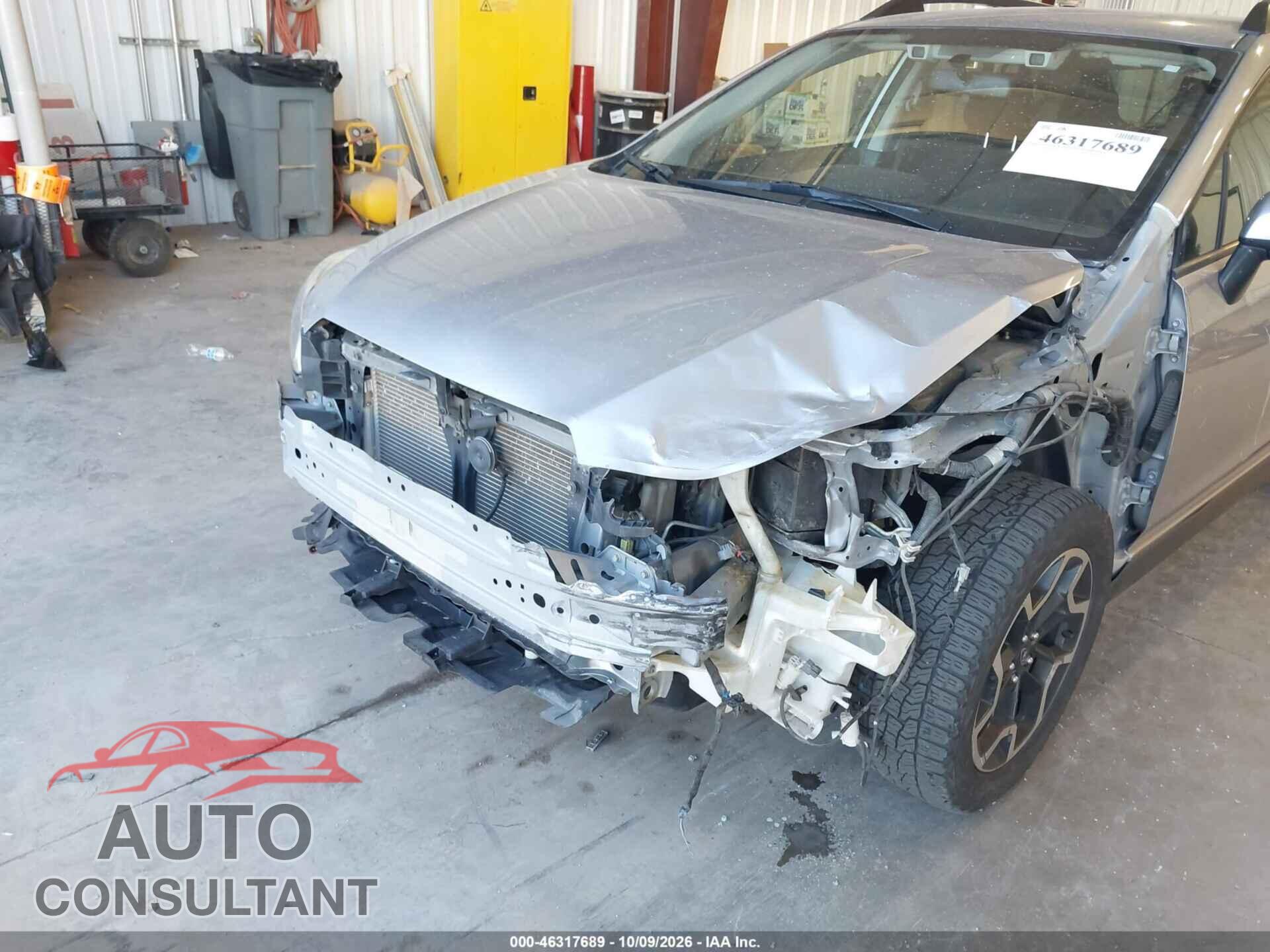 SUBARU CROSSTREK 2017 - JF2GPADC8H8212261