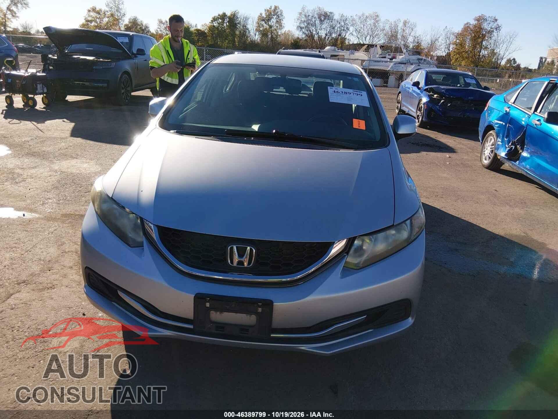 HONDA CIVIC 2013 - 2HGFB2F50DH600846