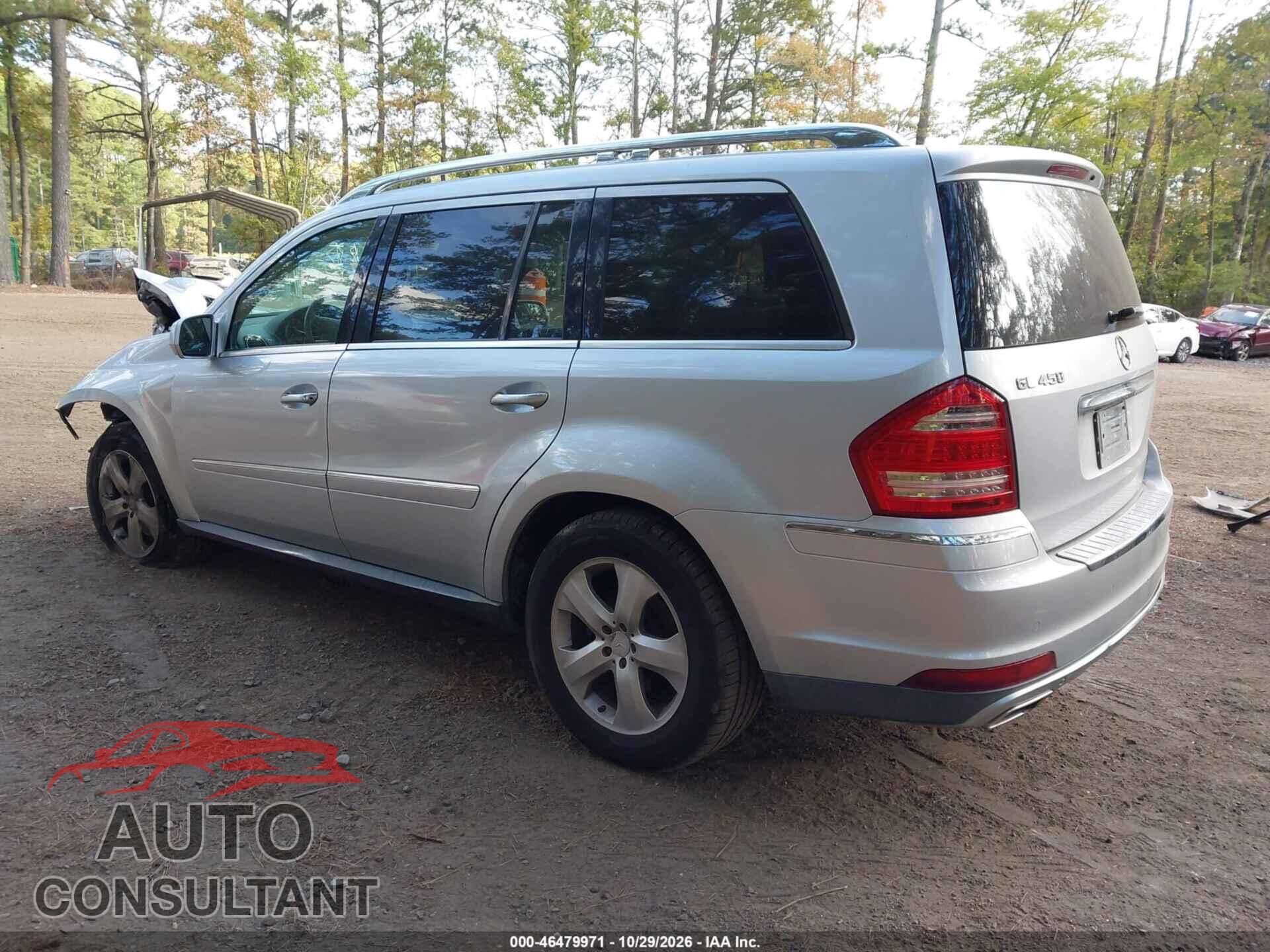 MERCEDES-BENZ GL 450 2010 - 4JGBF7BE0AA604311