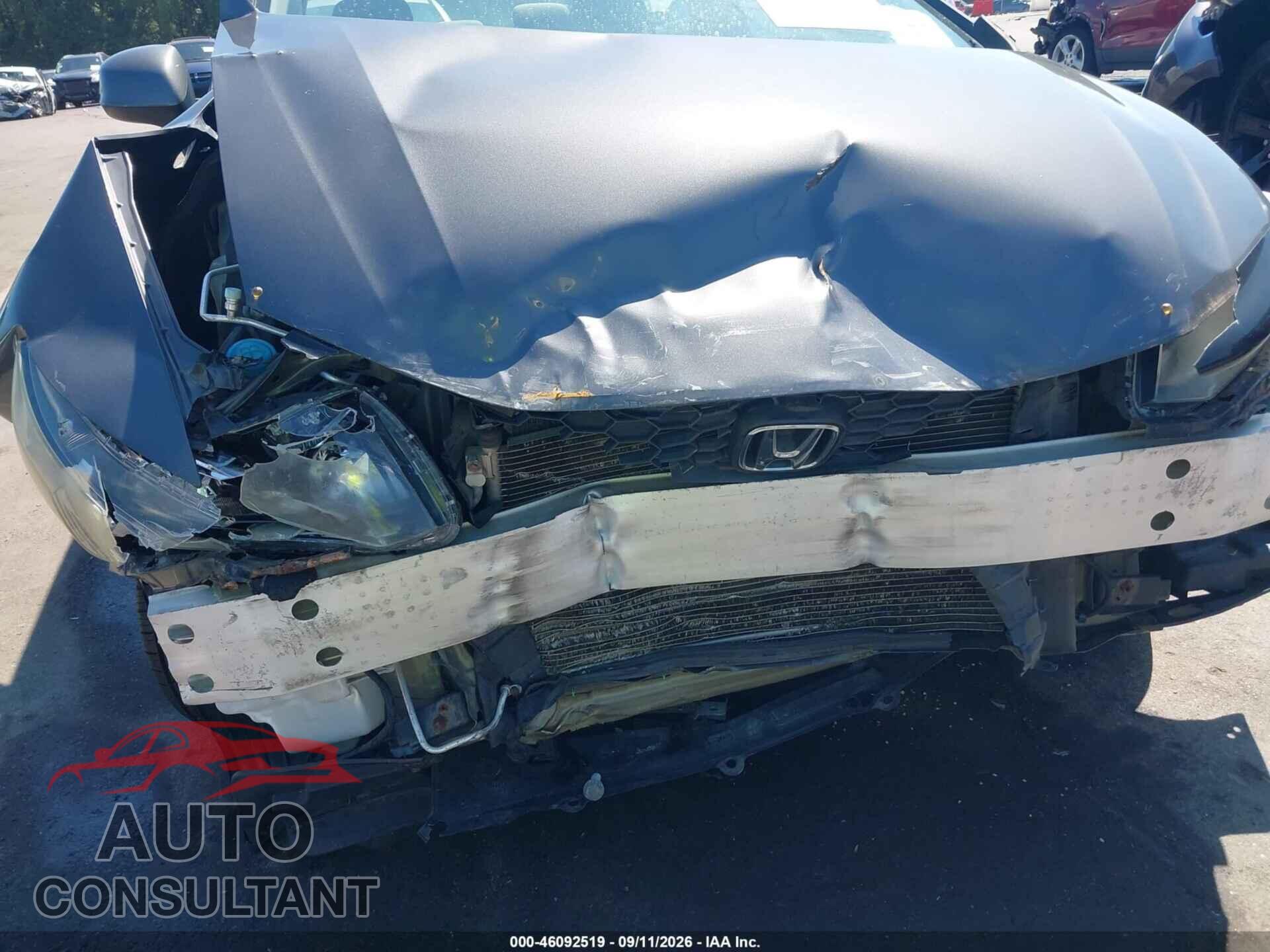 HONDA CIVIC 2013 - 2HGFB2F5XDH566723