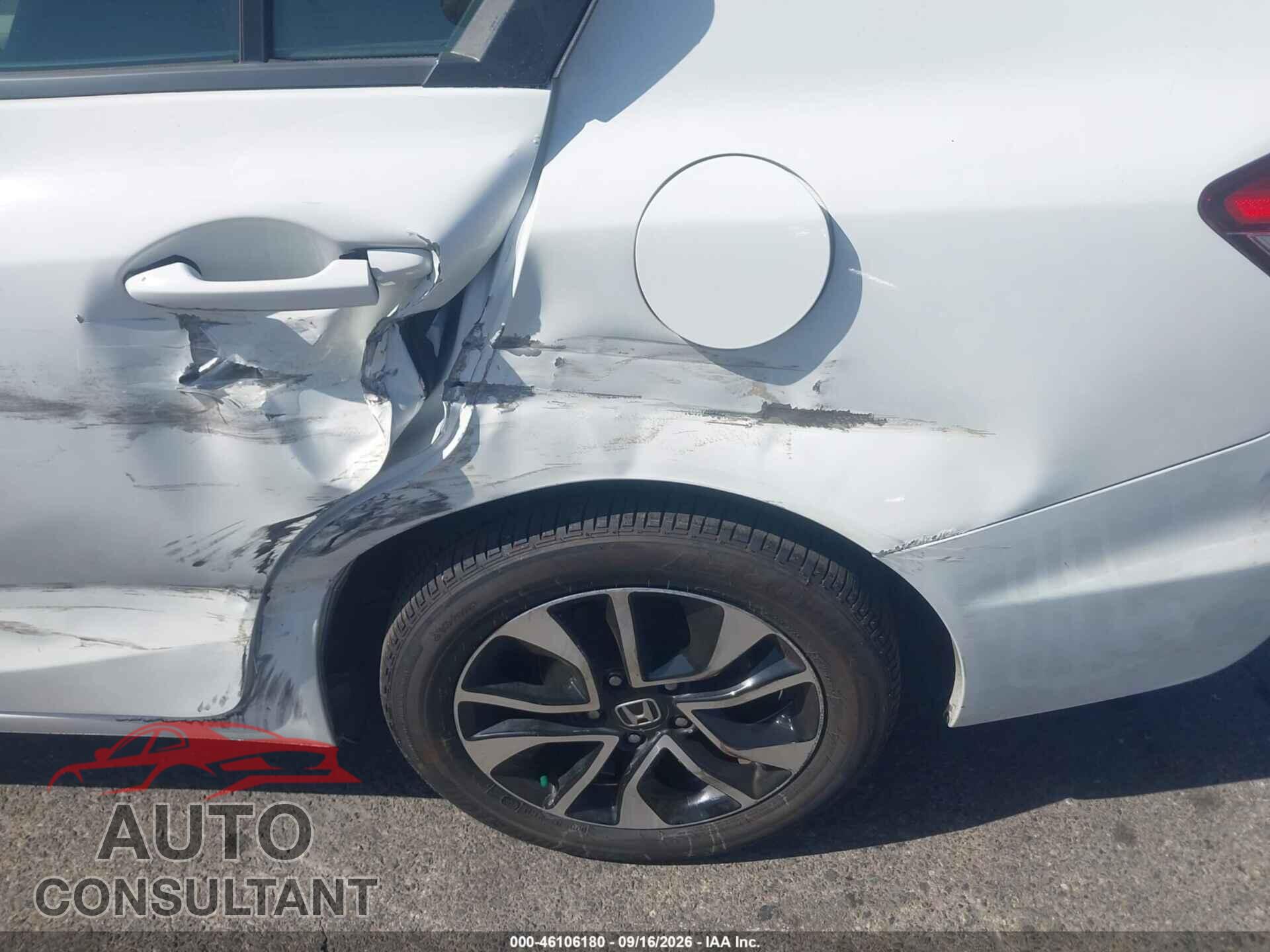 HONDA CIVIC 2014 - 19XFB2F84EE271204