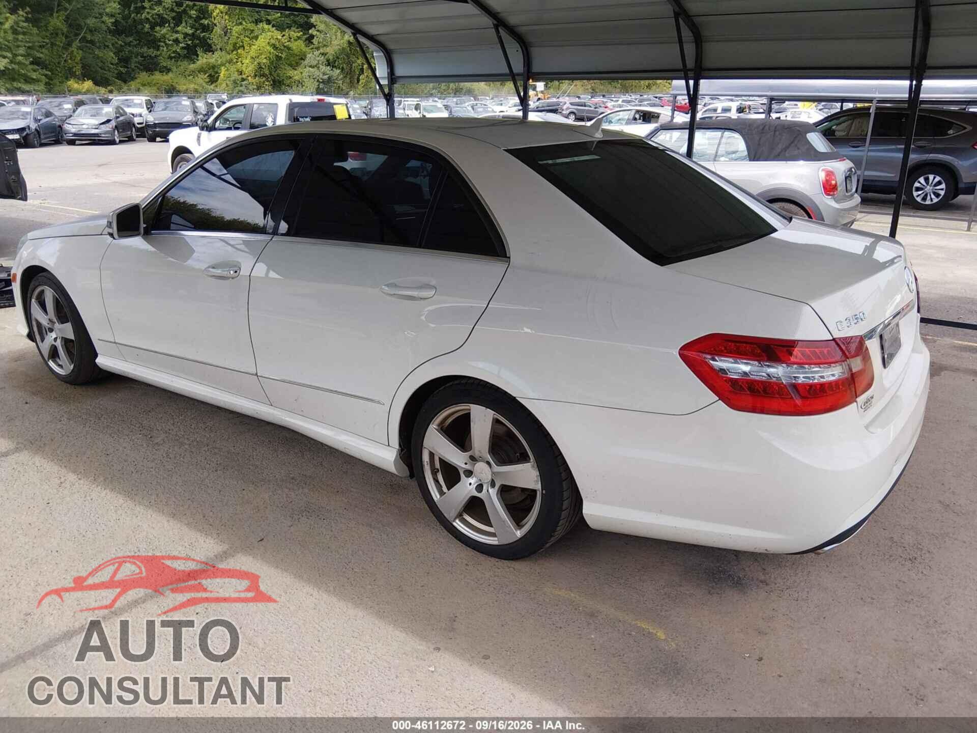 MERCEDES-BENZ E 350 2011 - WDDHF8HBXBA324677