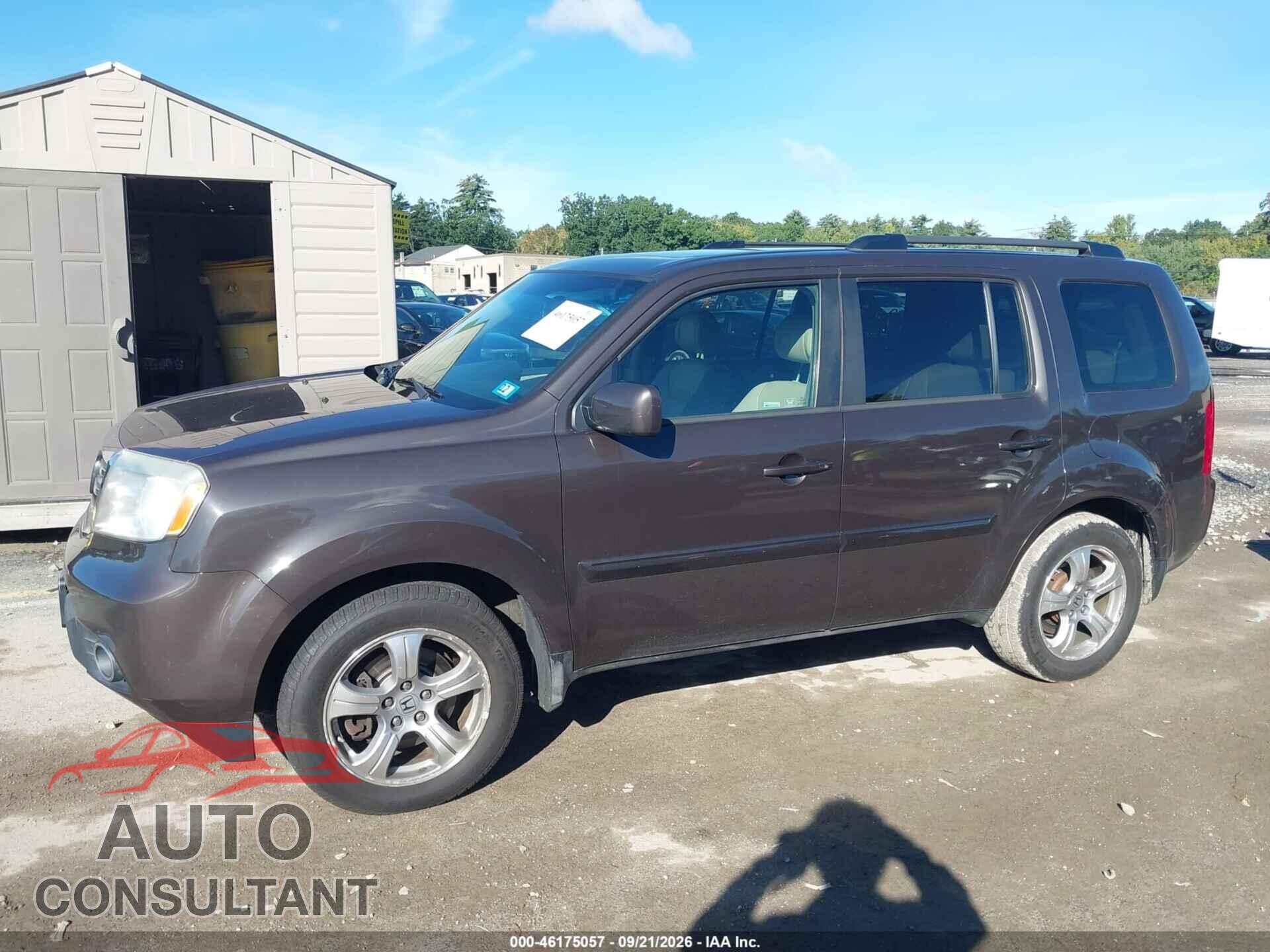 HONDA PILOT 2012 - 5FNYF4H59CB030158