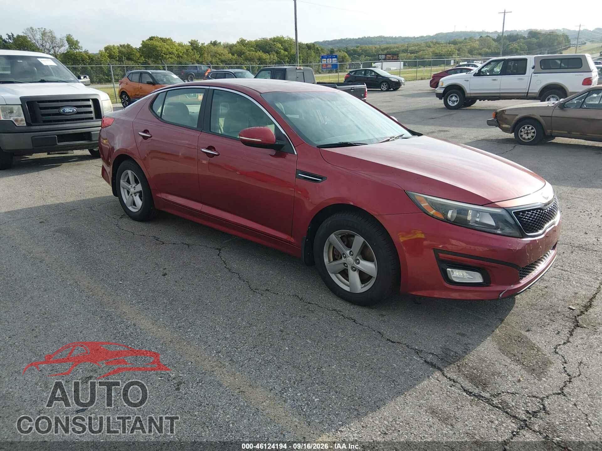 KIA OPTIMA 2015 - 5XXGM4A76FG355705