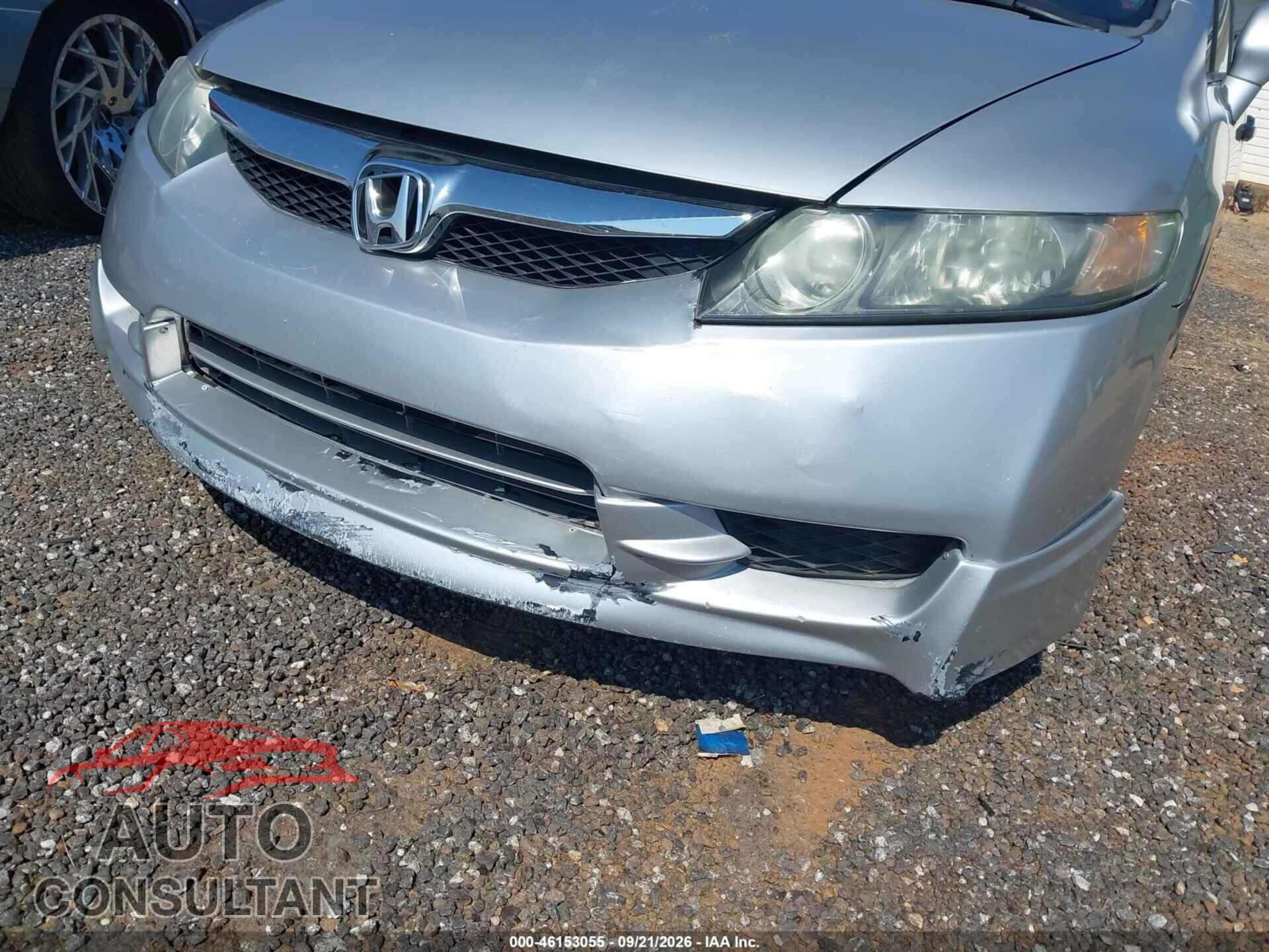 HONDA CIVIC 2010 - 2HGFA1F36AH311624