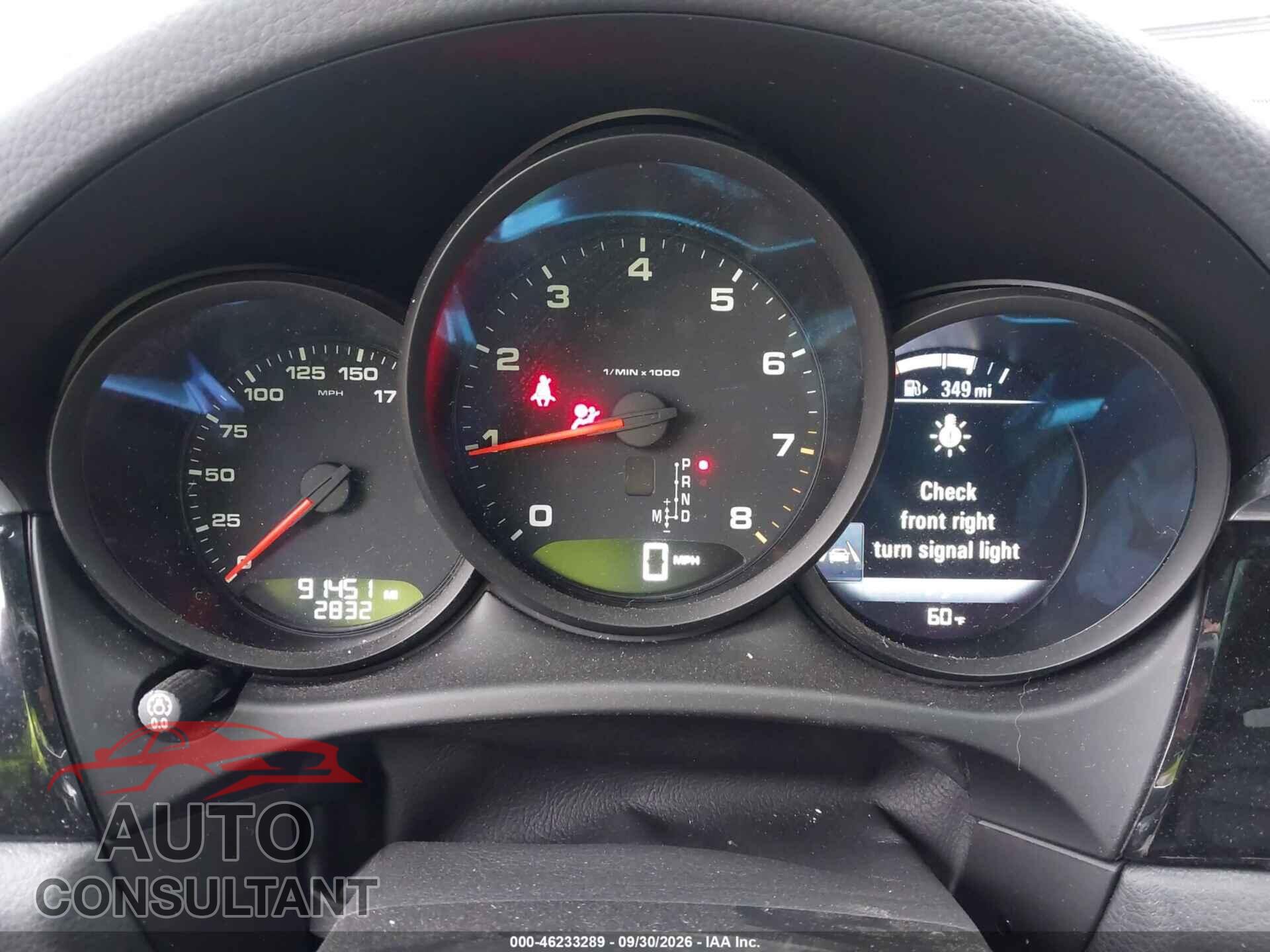 PORSCHE MACAN 2017 - WP1AA2A50HLB09235