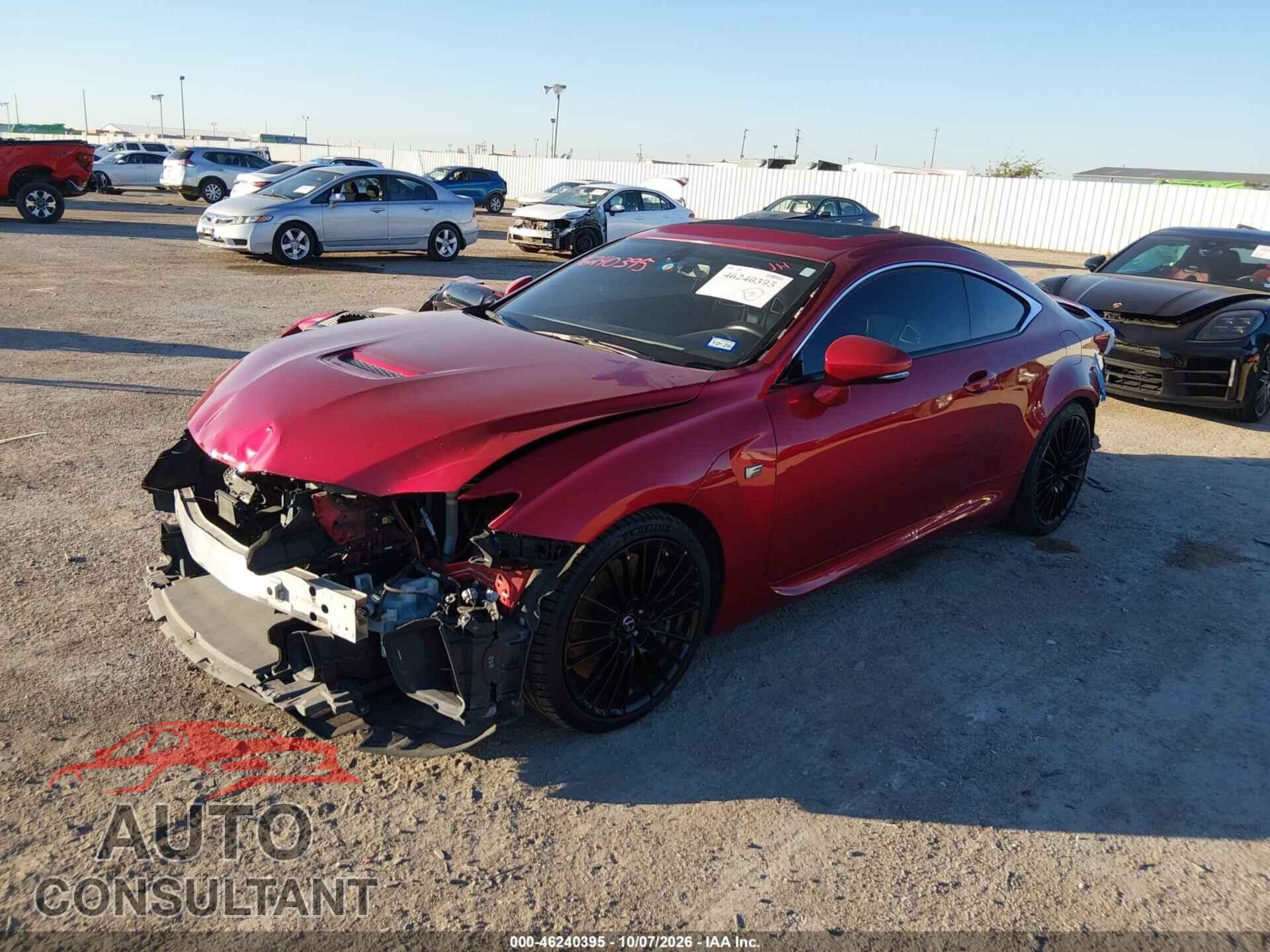 LEXUS RC F 2016 - JTHHP5BCXG5004880
