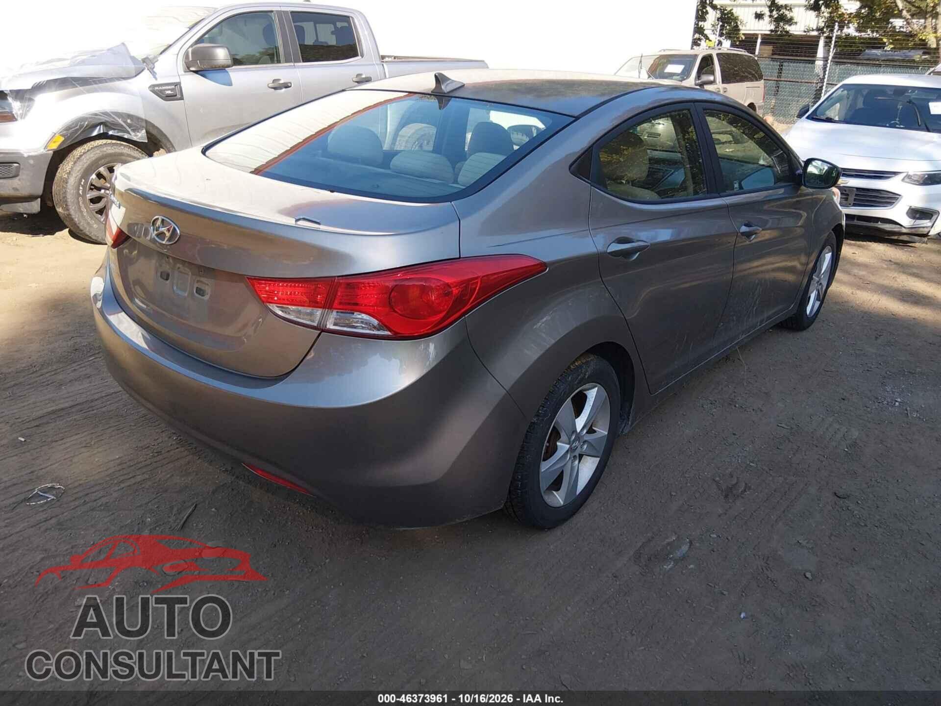 HYUNDAI ELANTRA 2013 - 5NPDH4AE1DH316964