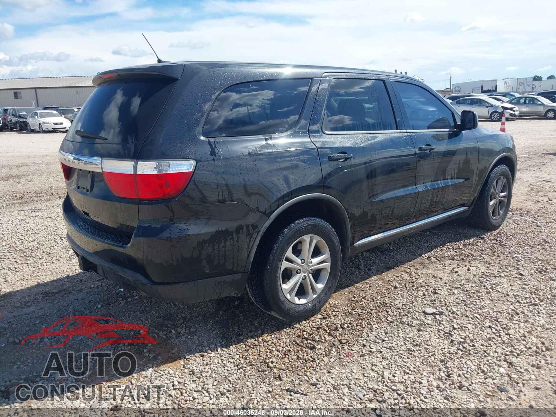 DODGE DURANGO 2012 - 1C4RDJAG6CC271497