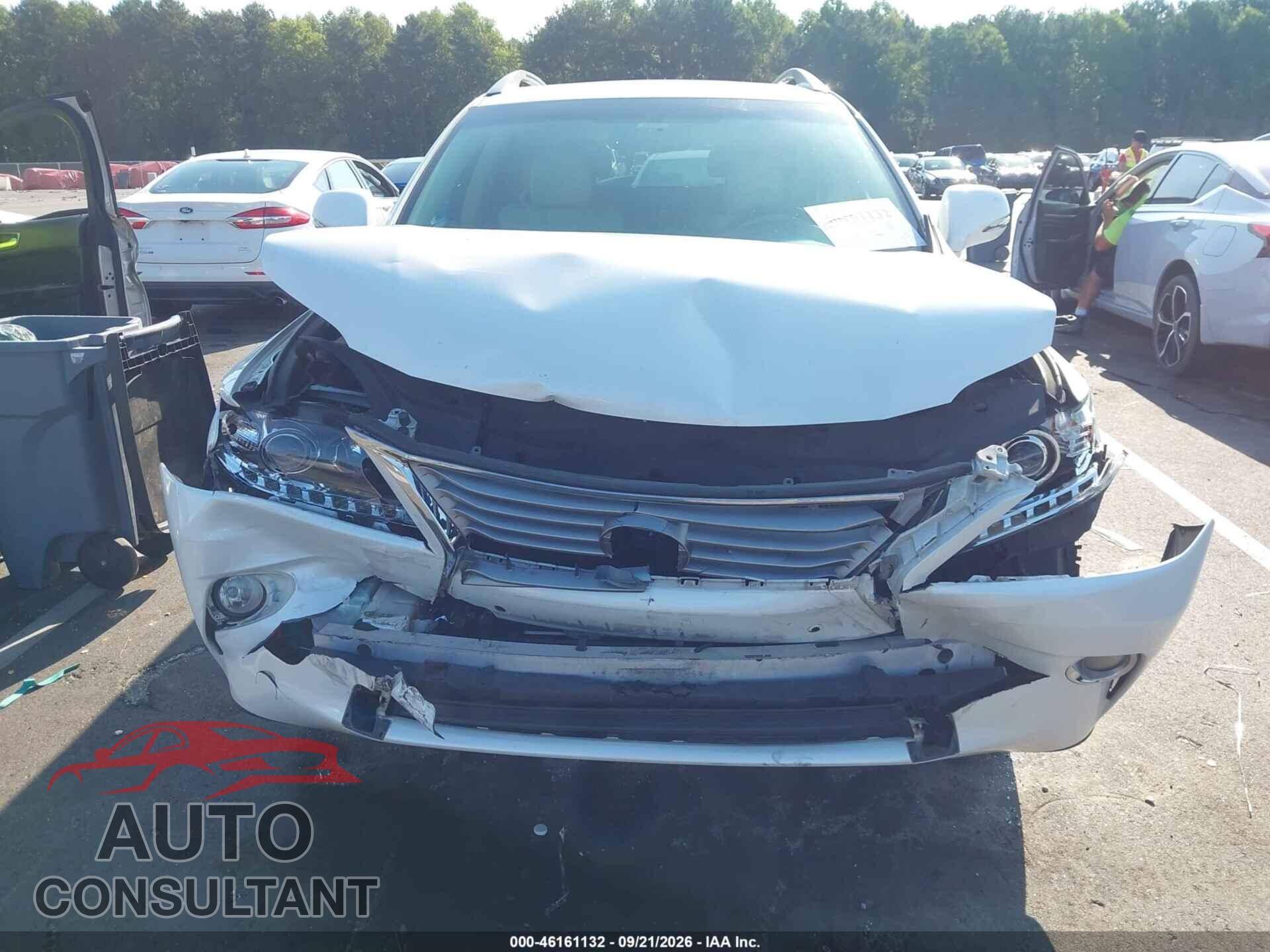 LEXUS RX 350 2013 - 2T2BK1BA7DC171916
