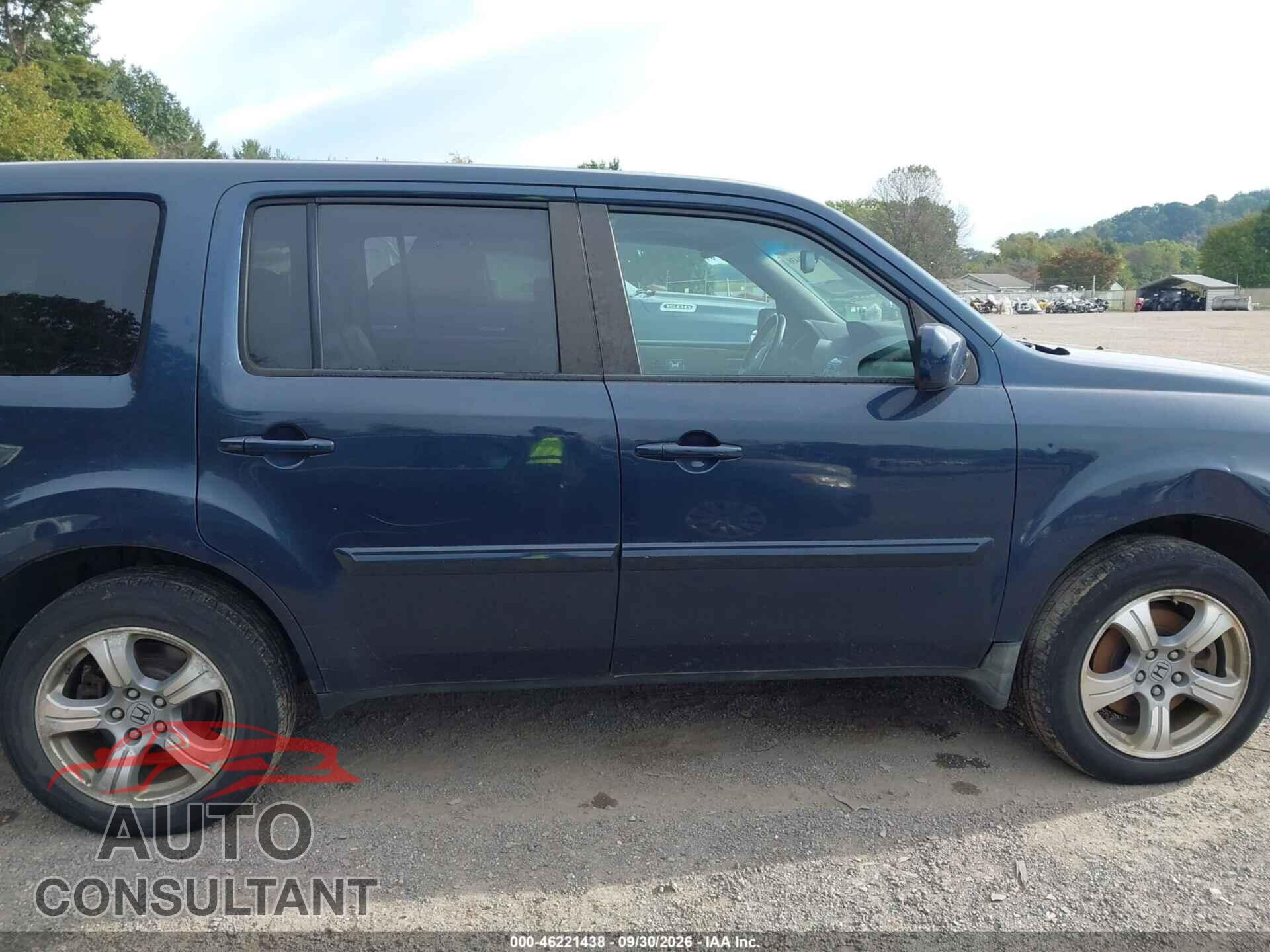 HONDA PILOT 2012 - 5FNYF4H5XCB037362