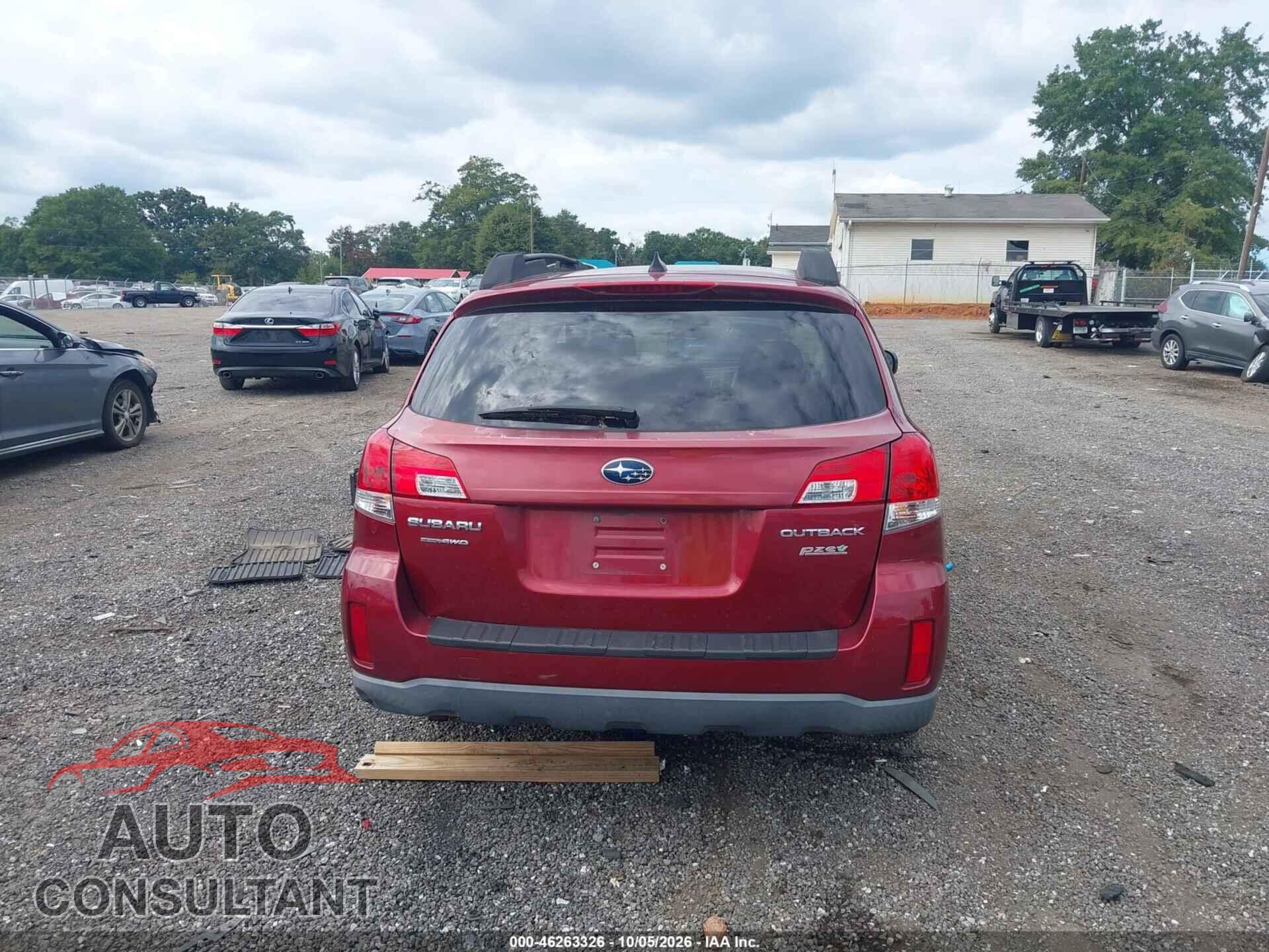 SUBARU OUTBACK 2014 - 4S4BRBCCXE3304843