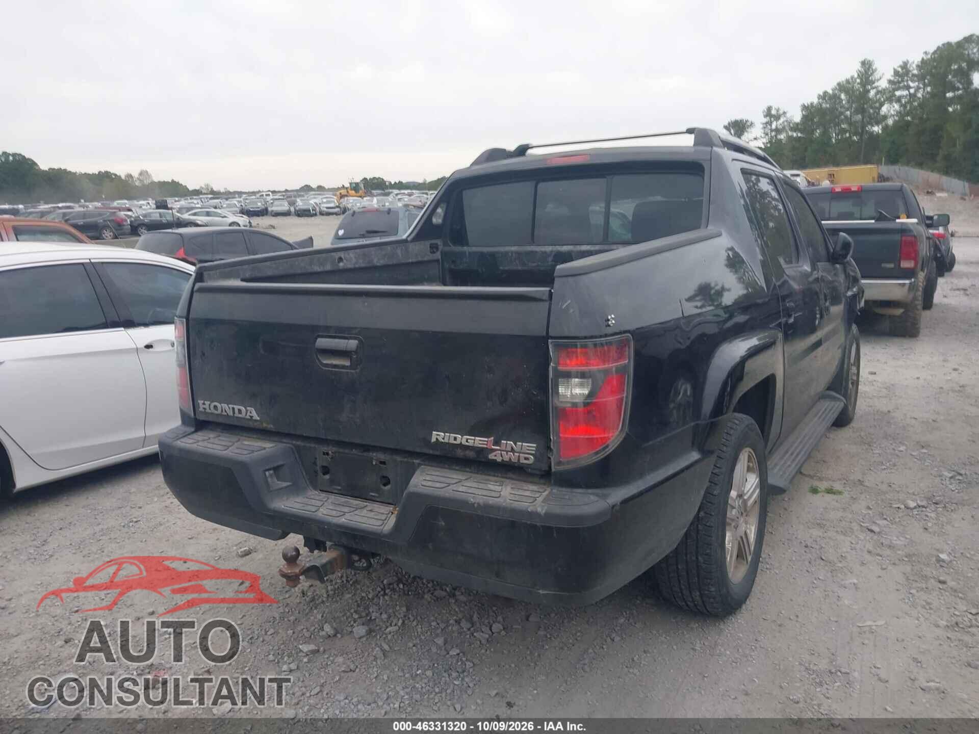 HONDA RIDGELINE 2013 - 5FPYK1F57DB010769