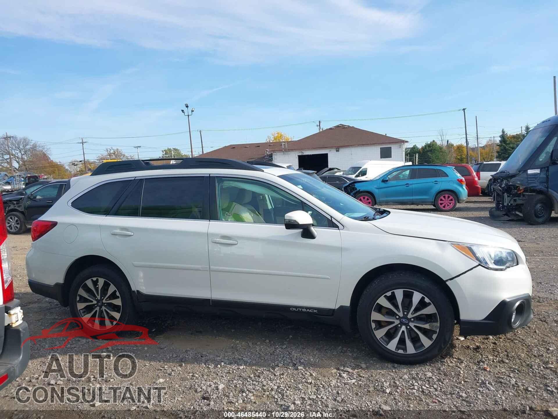 SUBARU OUTBACK 2016 - 4S4BSENC3G3340251