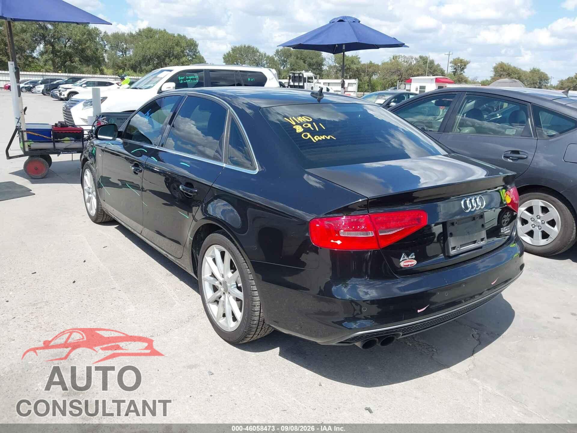 AUDI A4 2014 - WAUFFAFL0EN016996