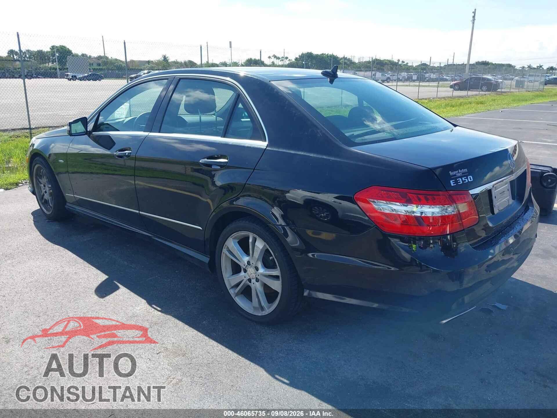 MERCEDES-BENZ E 350 2012 - WDDHF5KB8CA576436
