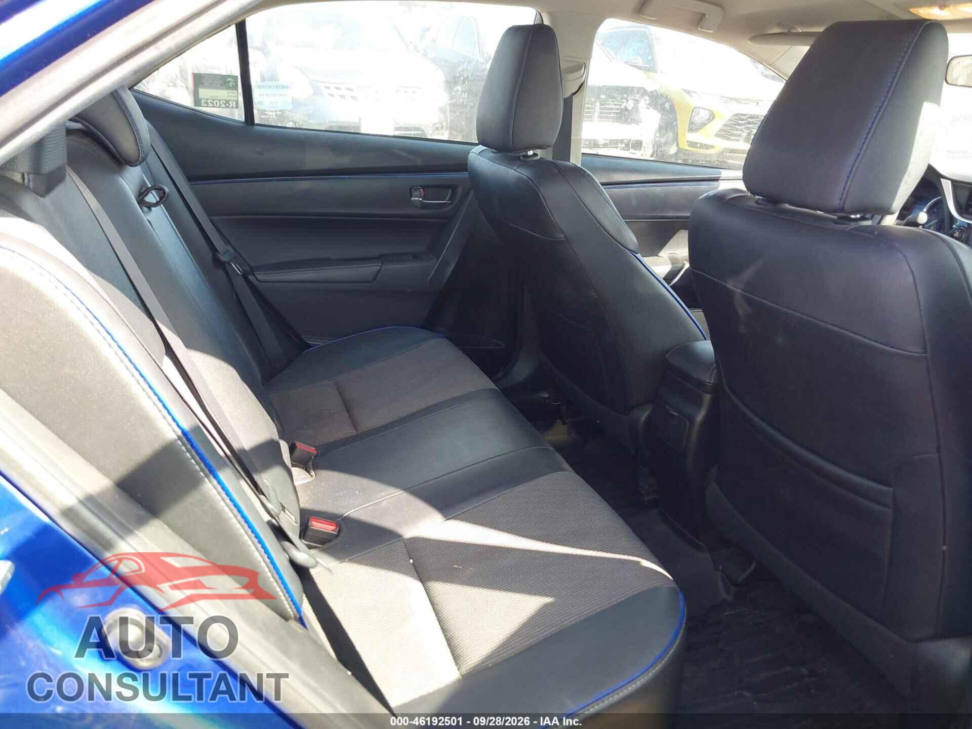 TOYOTA COROLLA 2017 - 2T1BURHEXHC854223