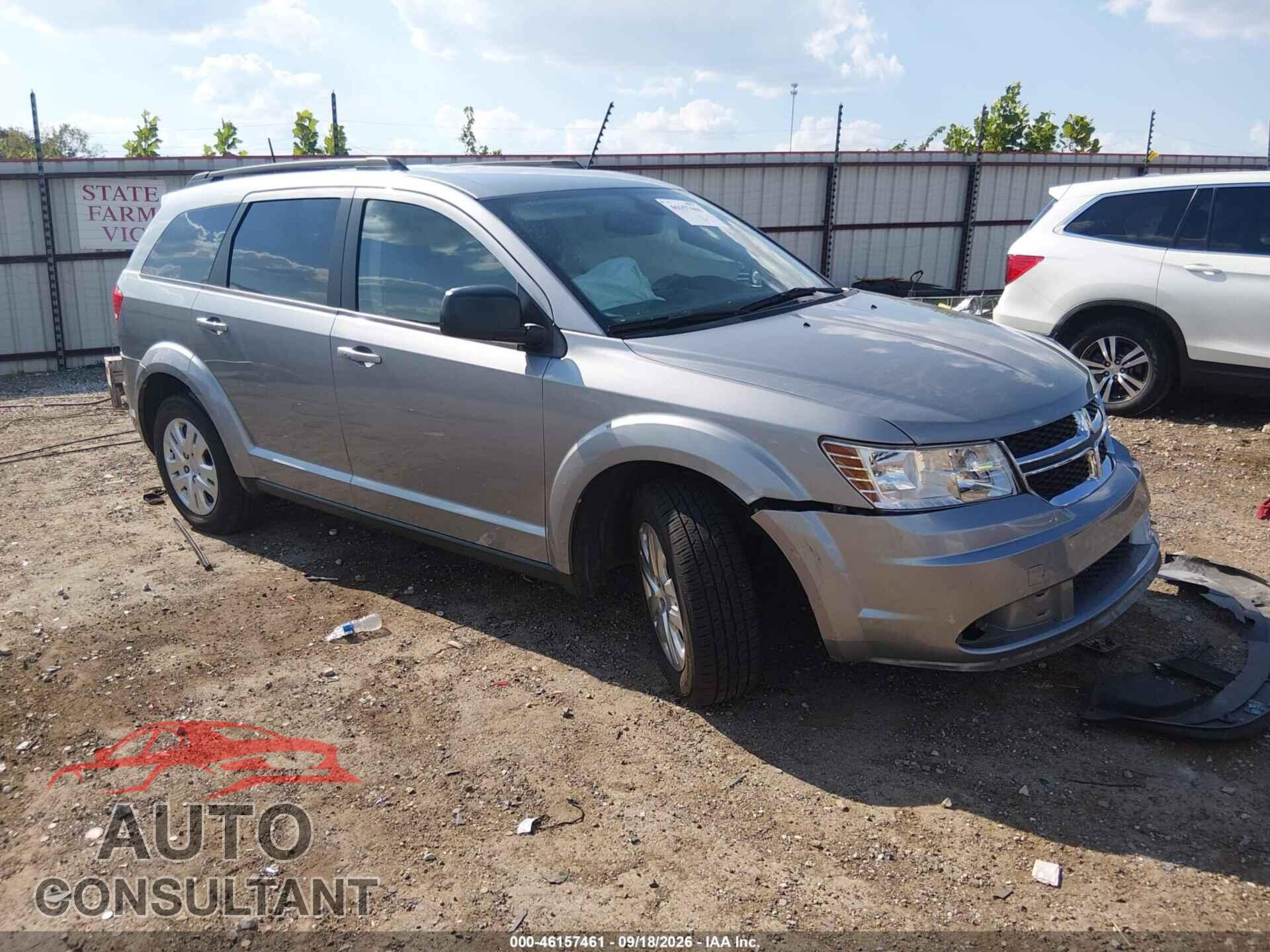 DODGE JOURNEY 2019 - 3C4PDCABXKT873524
