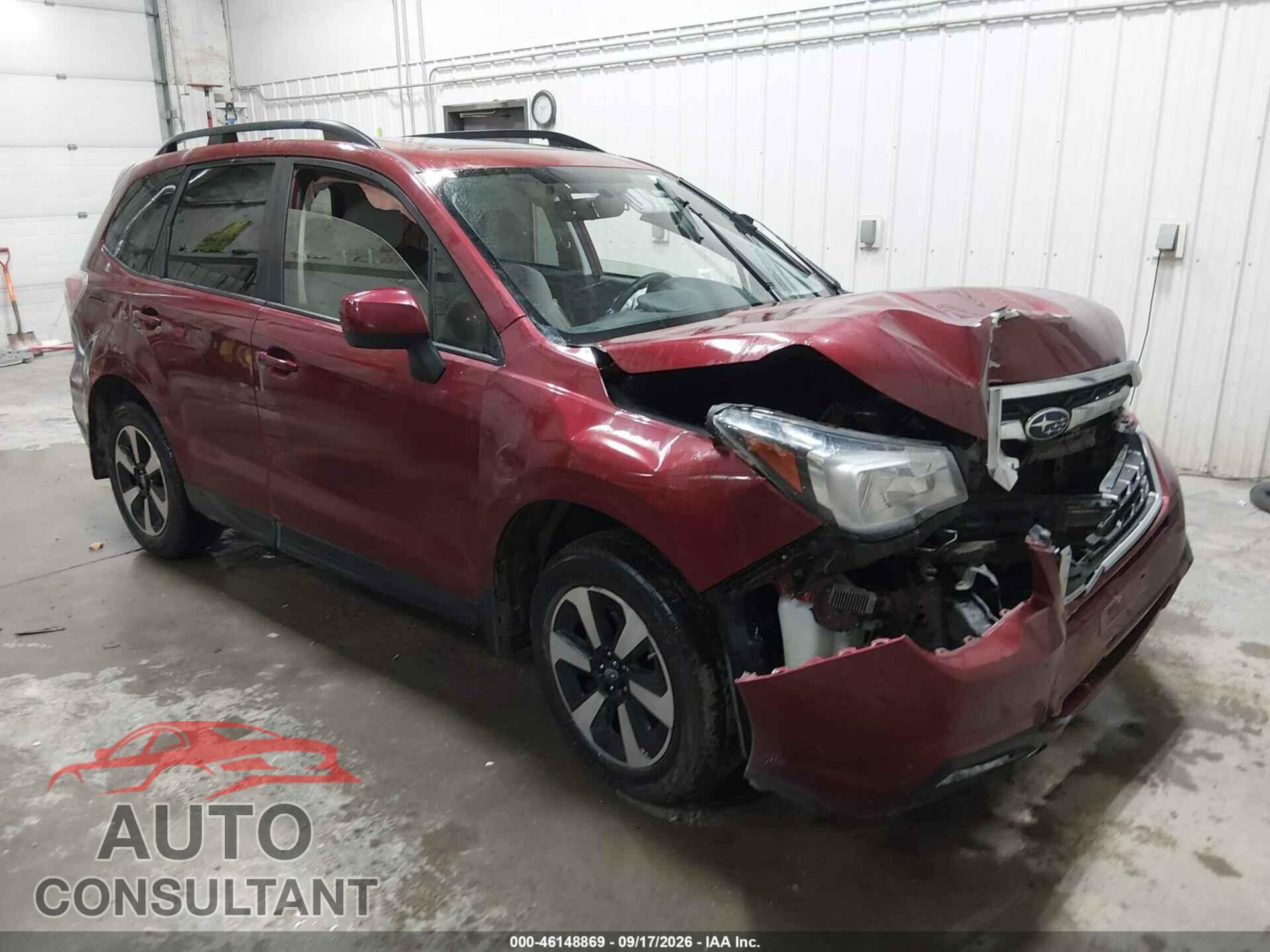 SUBARU FORESTER 2017 - JF2SJAGC8HH574288