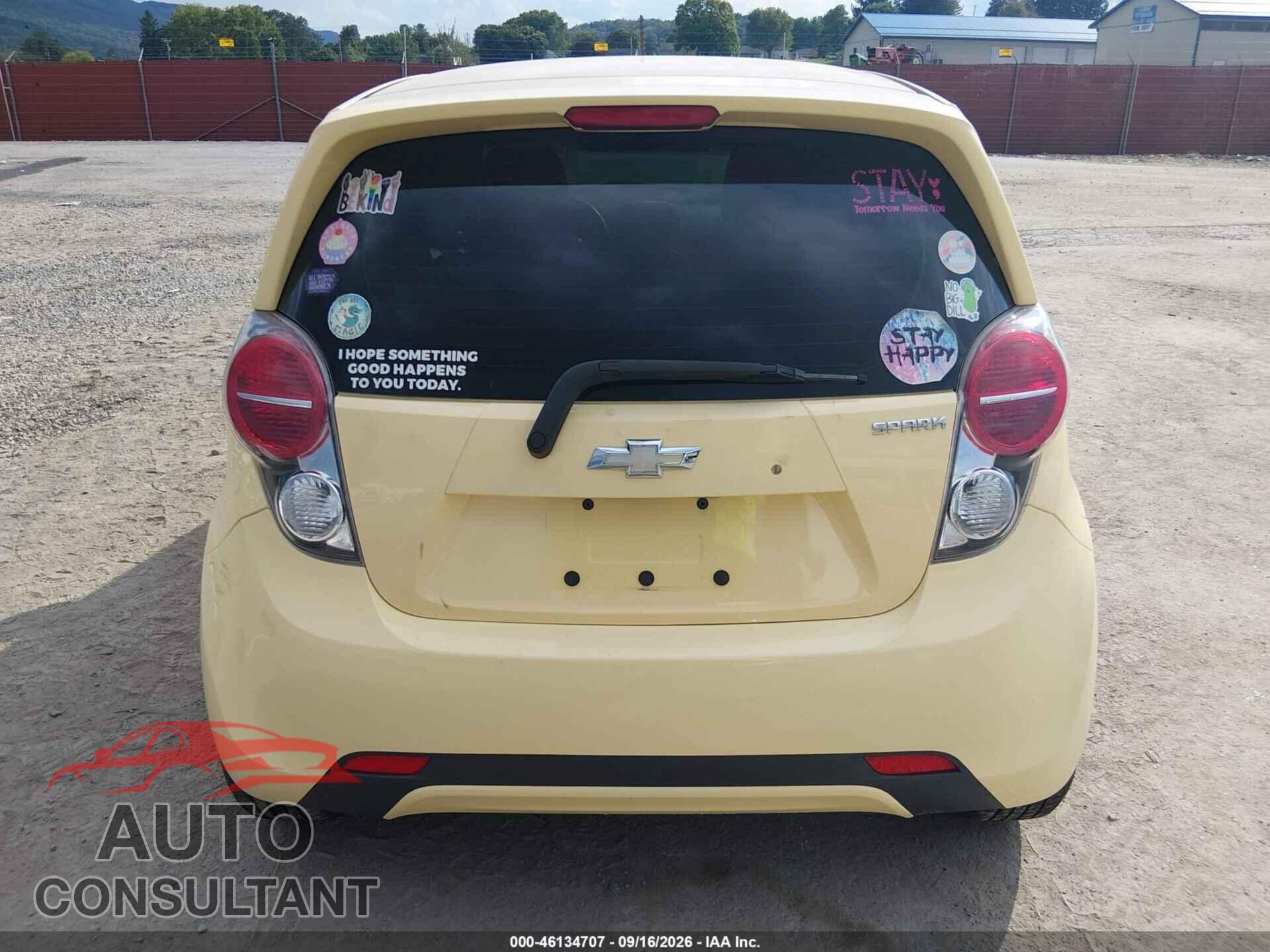 CHEVROLET SPARK 2014 - KL8CB6S91EC548741