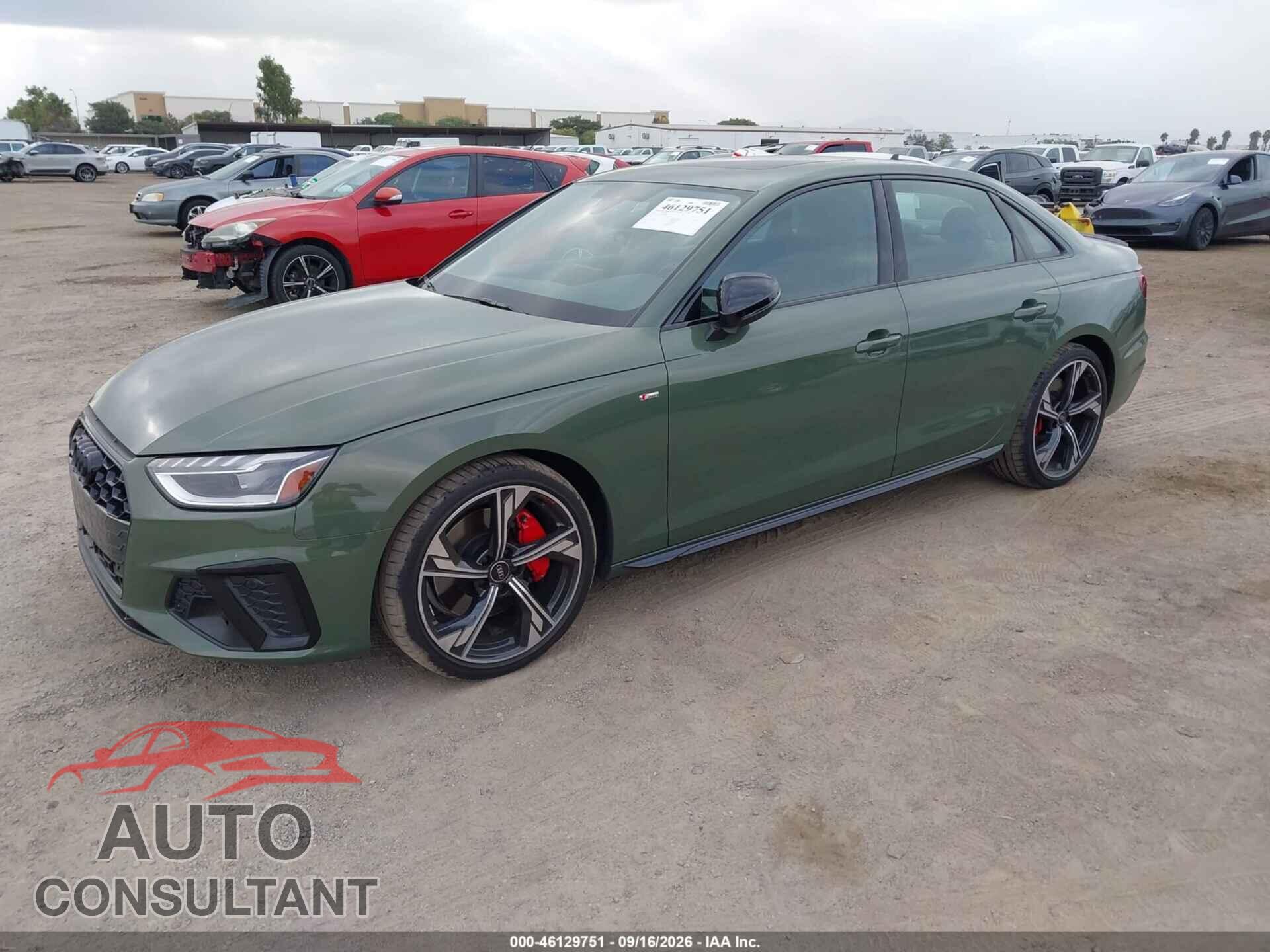 AUDI A4 2025 - WAUEAAF44SA002346