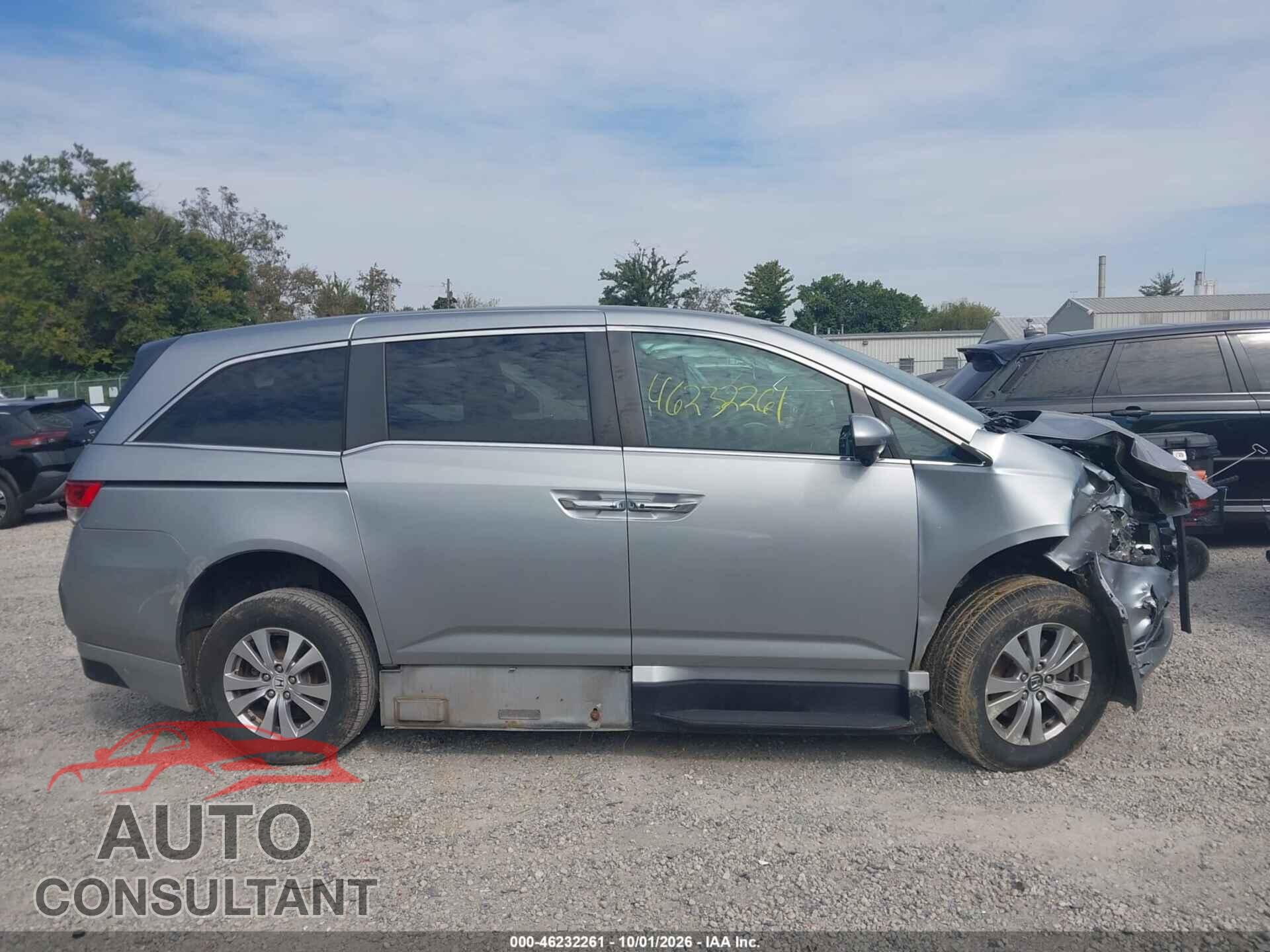 HONDA ODYSSEY 2016 - 5FNRL5H60GB032995