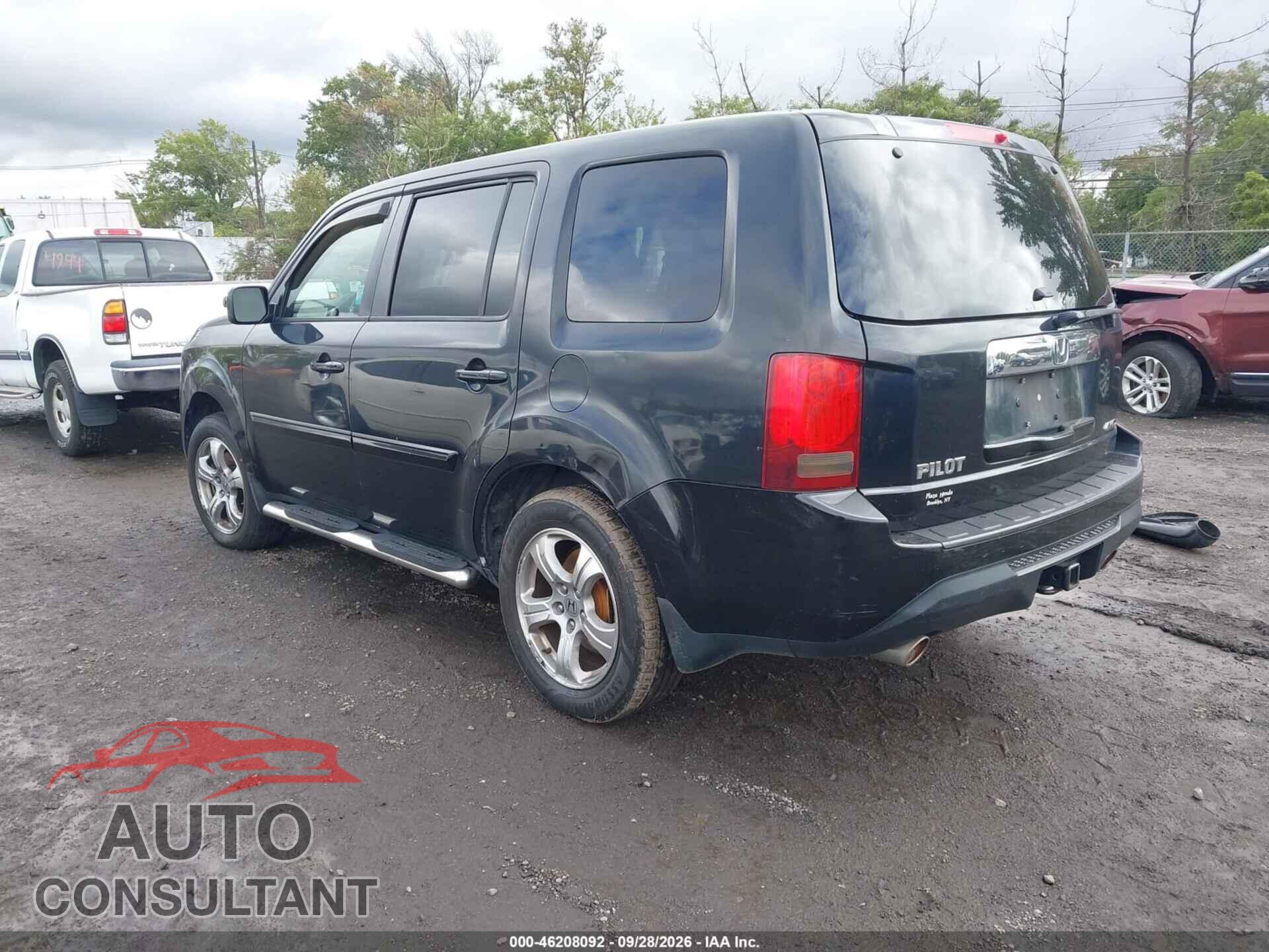 HONDA PILOT 2012 - 5FNYF4H58CB024674