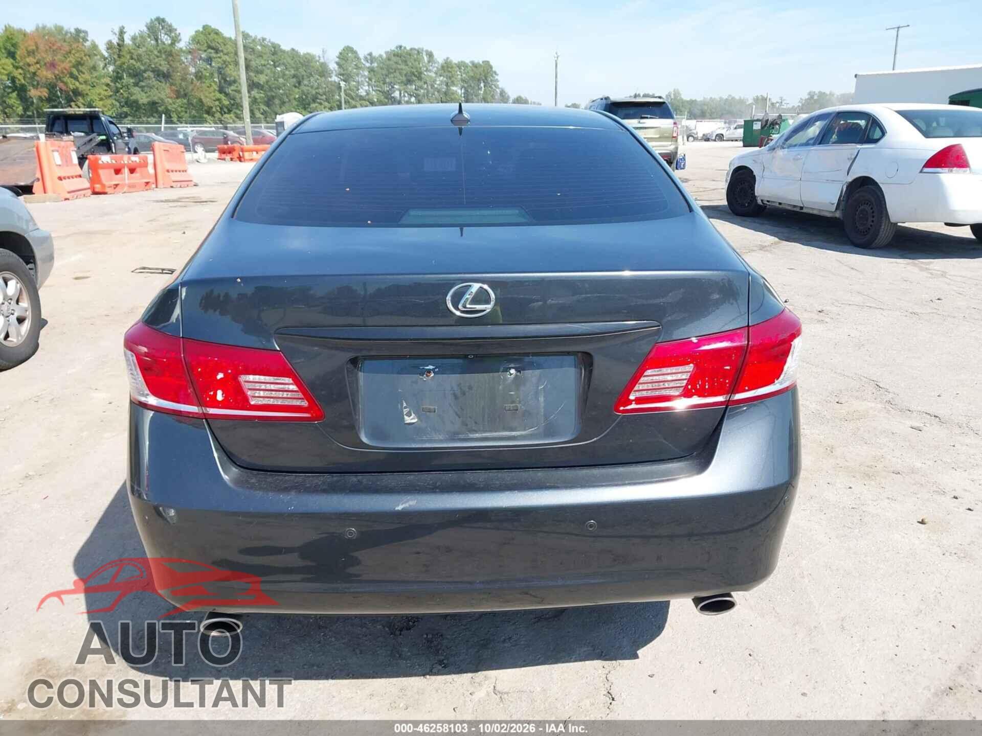 LEXUS ES 350 2010 - JTHBK1EG4A2372945